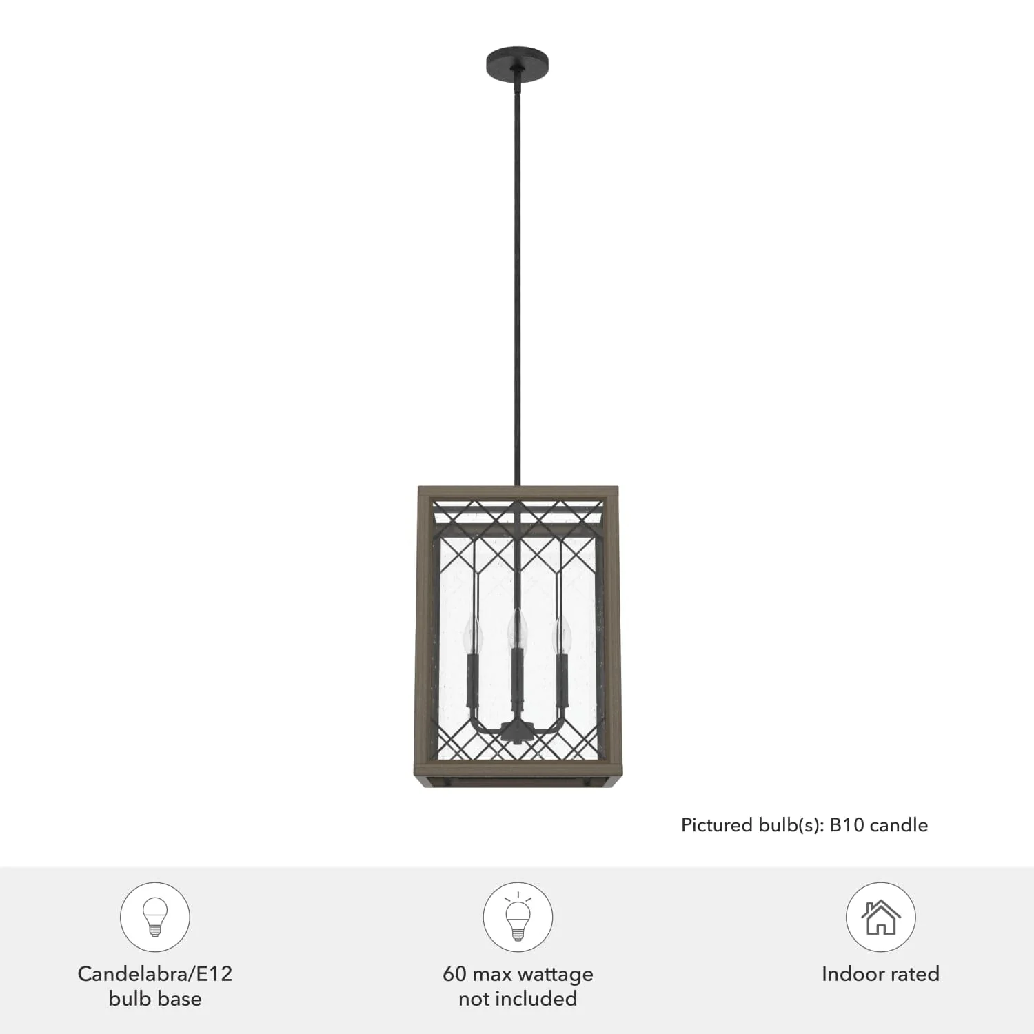 Chevron 4 Light Lantern 14 Inch 6 Chevron 4 Light Lantern 14 Inch
