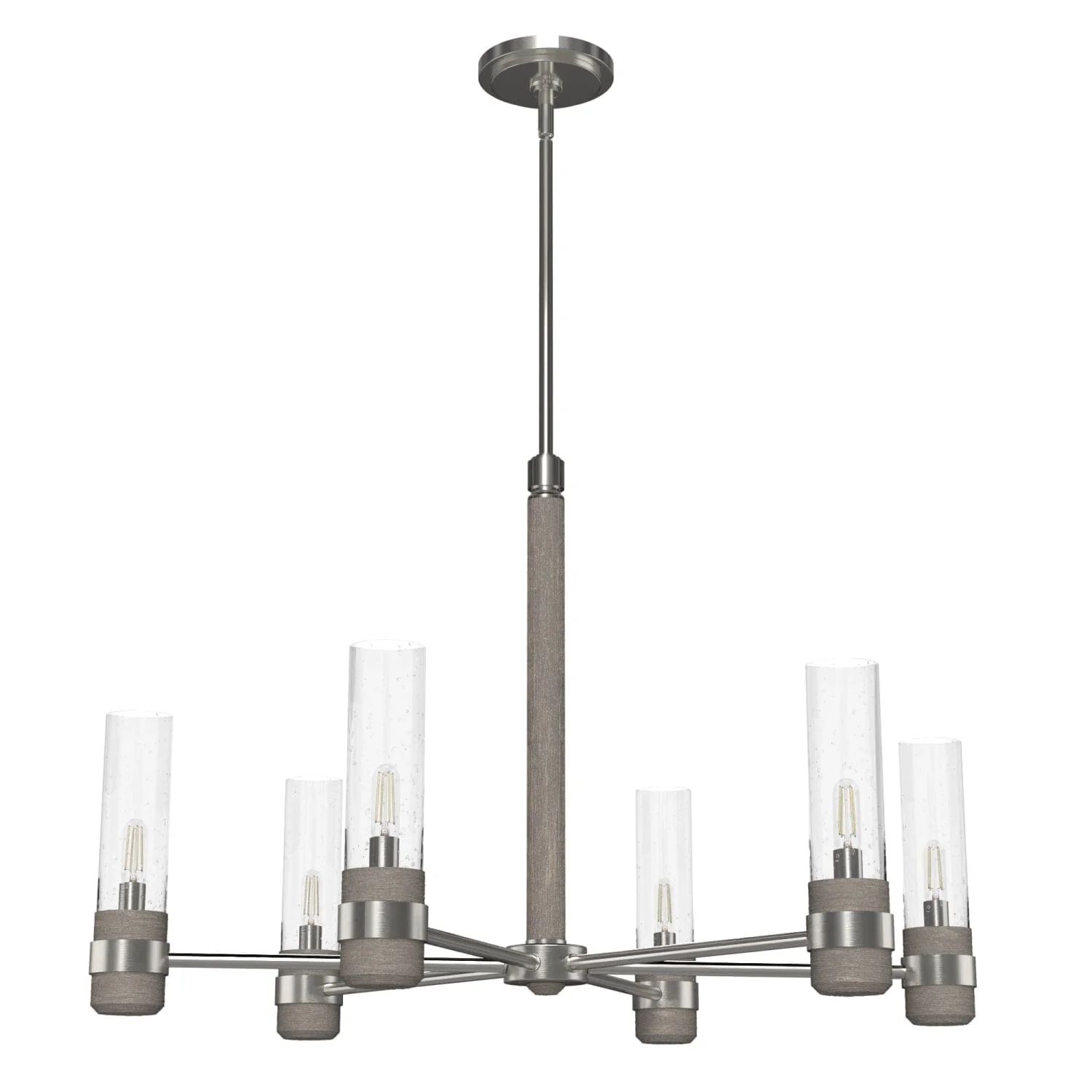 River Mill 6 Light Chandelier 13 River Mill 6 Light Chandelier