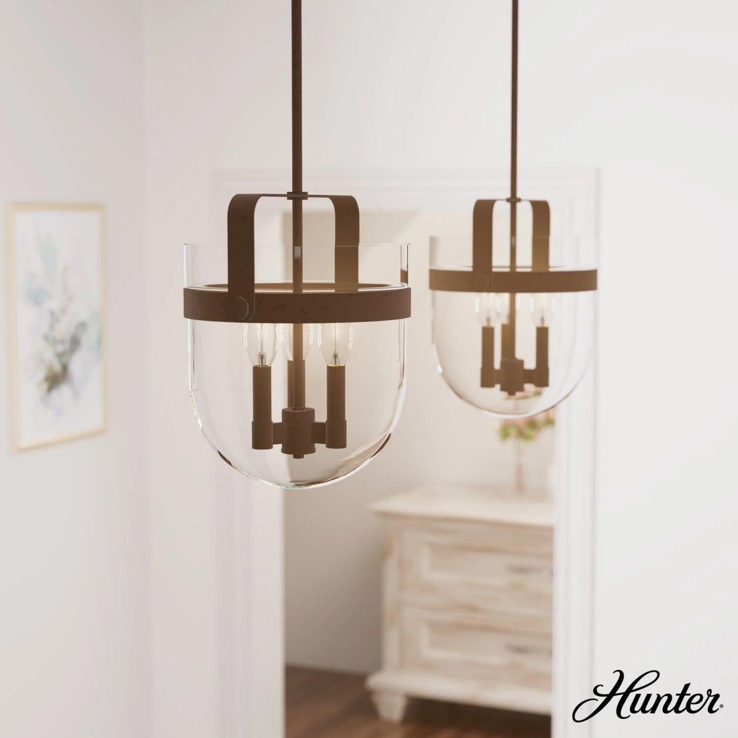 Karloff 3 Light Pendant 12 inch 1 Karloff 3 Light Pendant 12 inch