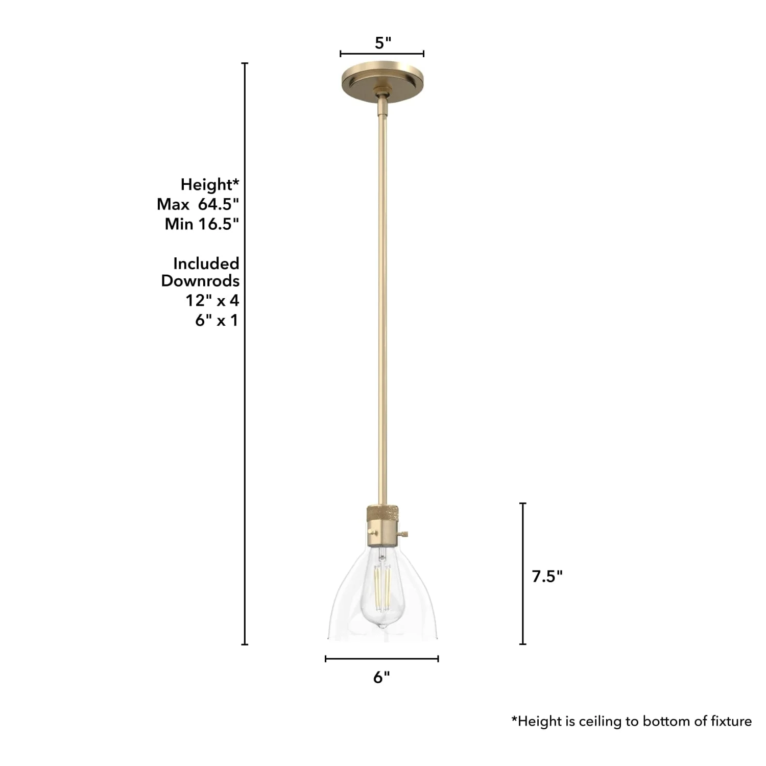 Van Nuys 1 Light Mini Pendant 7 Van Nuys 1 Light Mini Pendant