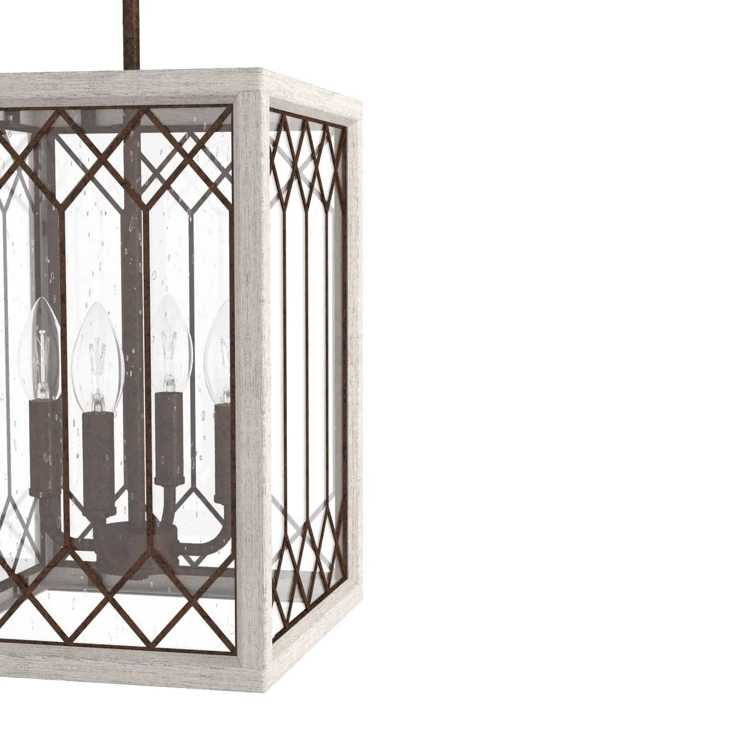 Chevron 4 Light Lantern 11 inch 15 Chevron 4 Light Lantern 11 inch