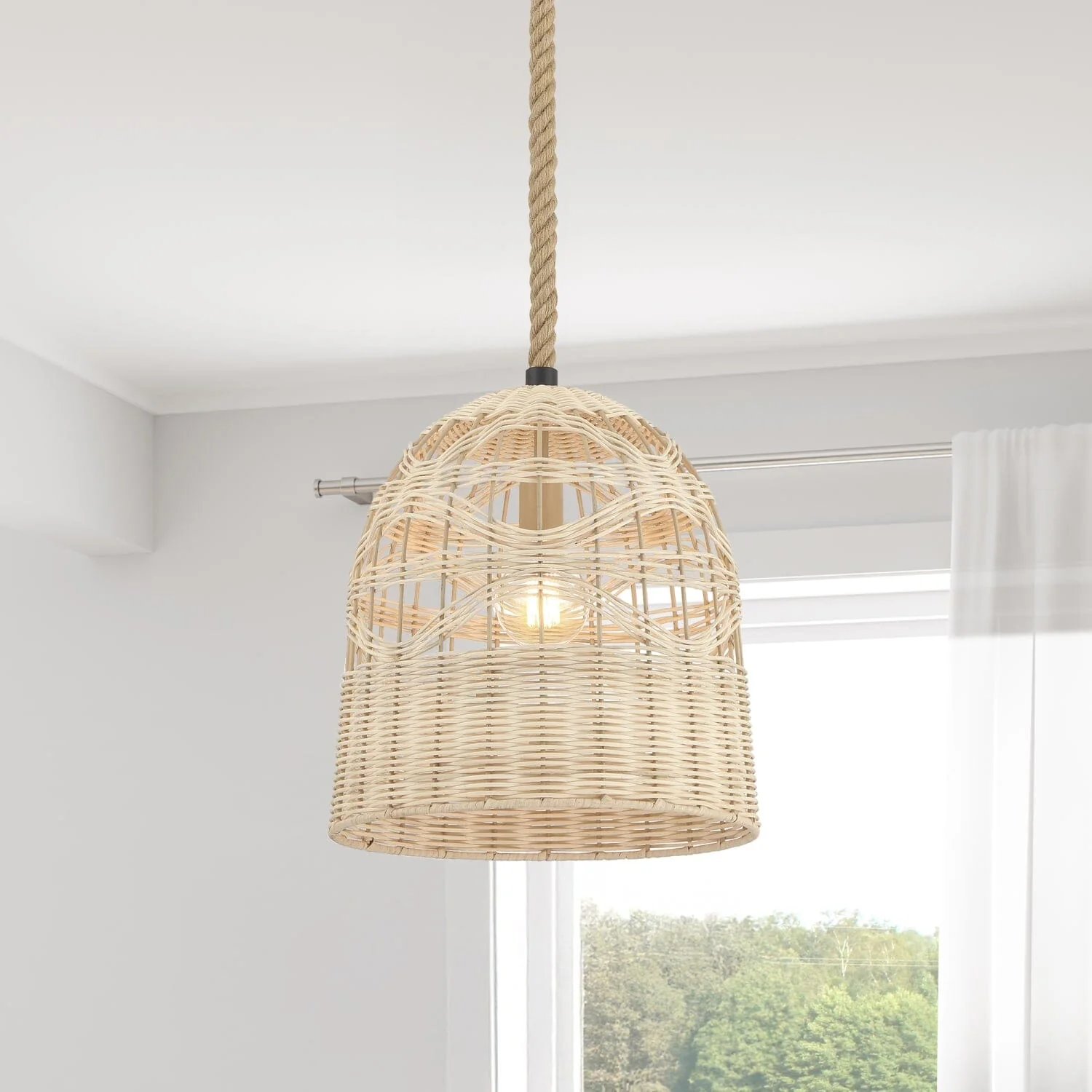 Baskel 1 Light Large 14 Inch Pendant
