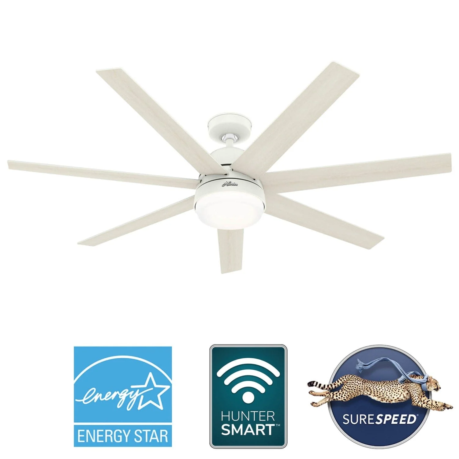 Phenomenon Indoor Smart Fan ENERGY STAR with LED Light 60 inch with Wall Control 31 Phenomenon Indoor Smart Fan ENERGY STAR with LED Light 60 inch with Wall Control