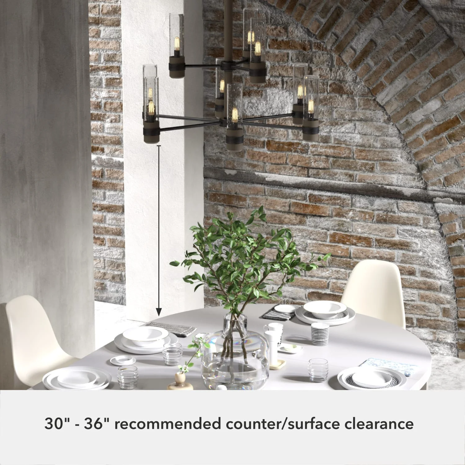 River Mill 9 Light 2-tier Chandelier 9 River Mill 9 Light 2-tier Chandelier