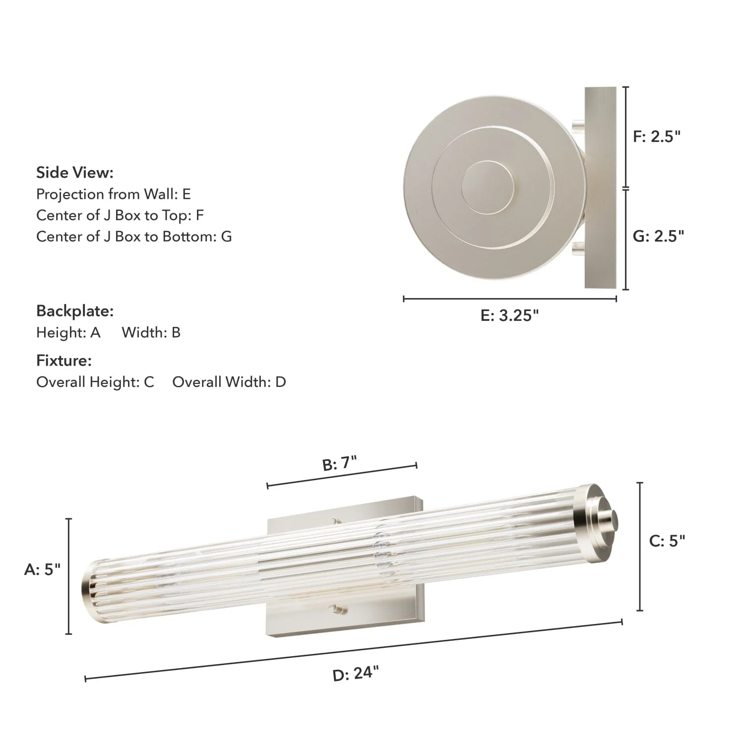 Holly Grove 2 Light Vanity 24 inch 24 Holly Grove 2 Light Vanity 24 inch
