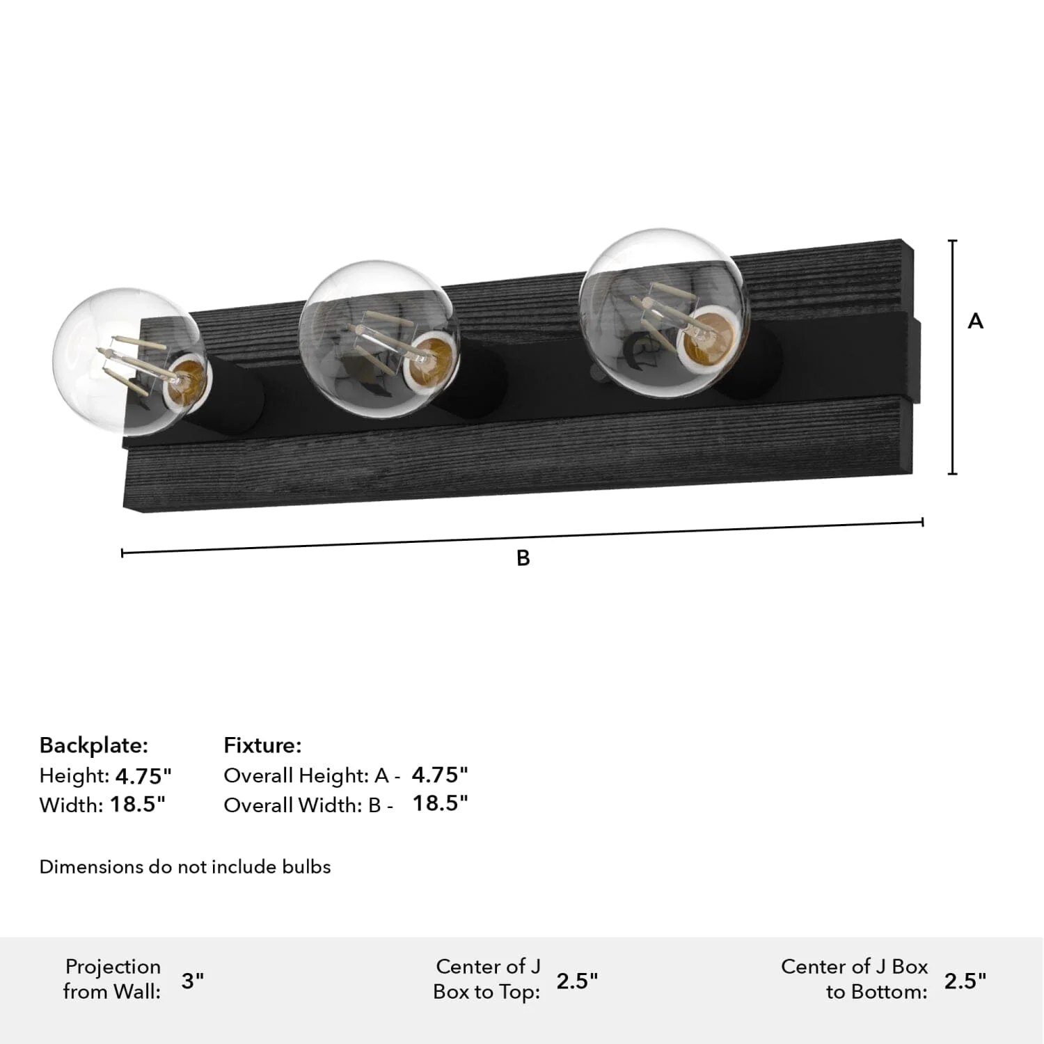 Donelson 3 Light Vanity 4 Donelson 3 Light Vanity