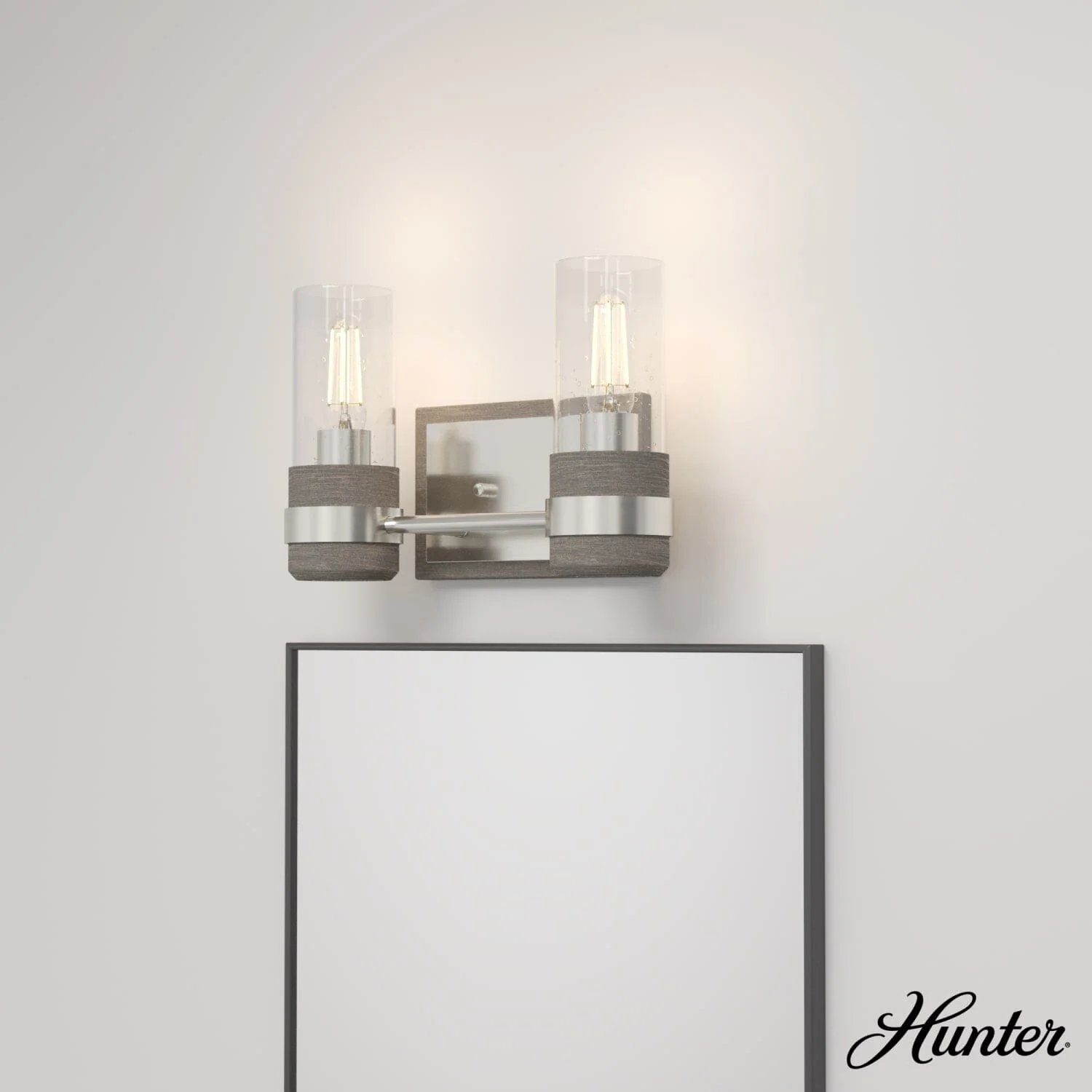 River Mill 2 Light Vanity 2 River Mill 2 Light Vanity