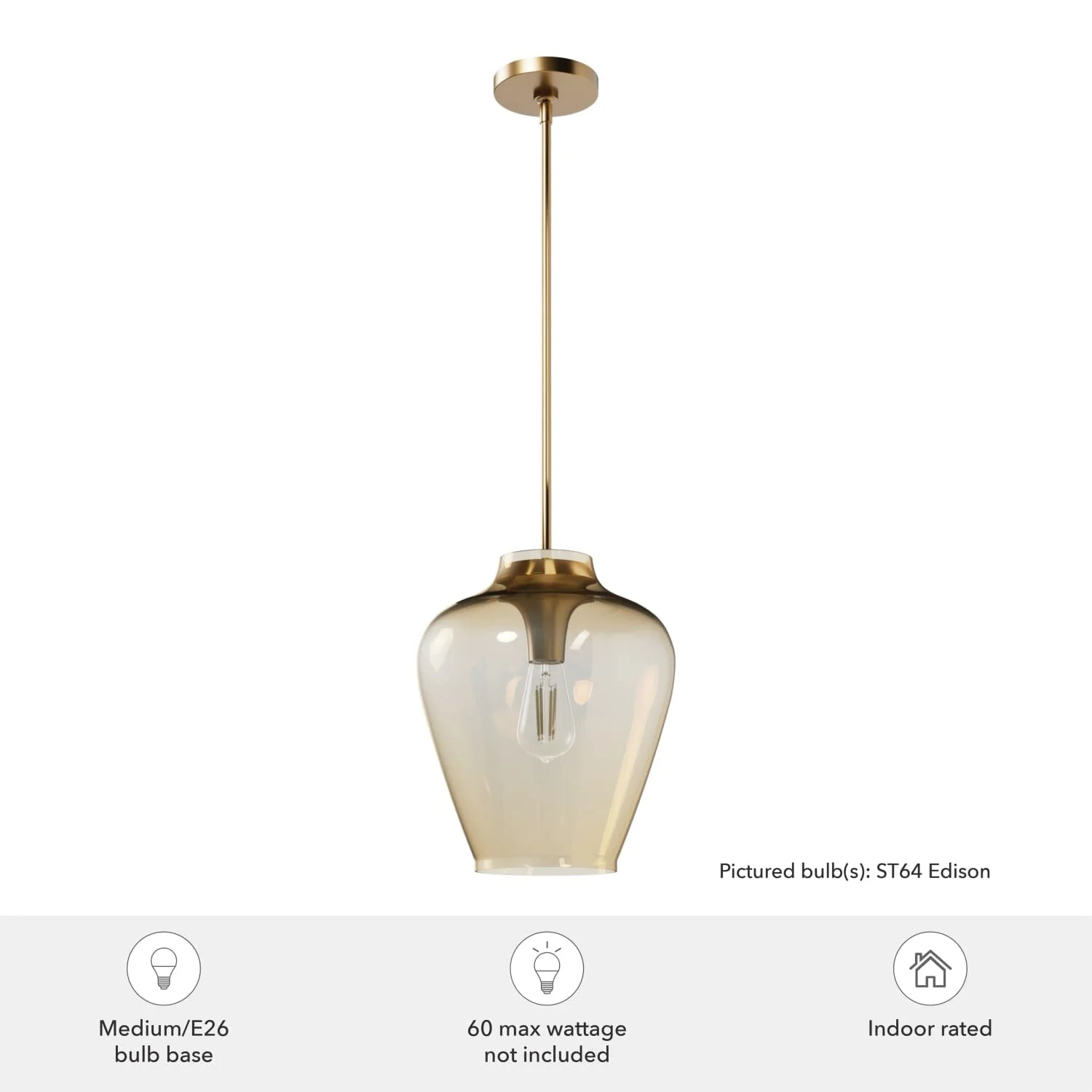 Vidria 1 Light 12 Inch Pendant 8 Vidria 1 Light 12 Inch Pendant
