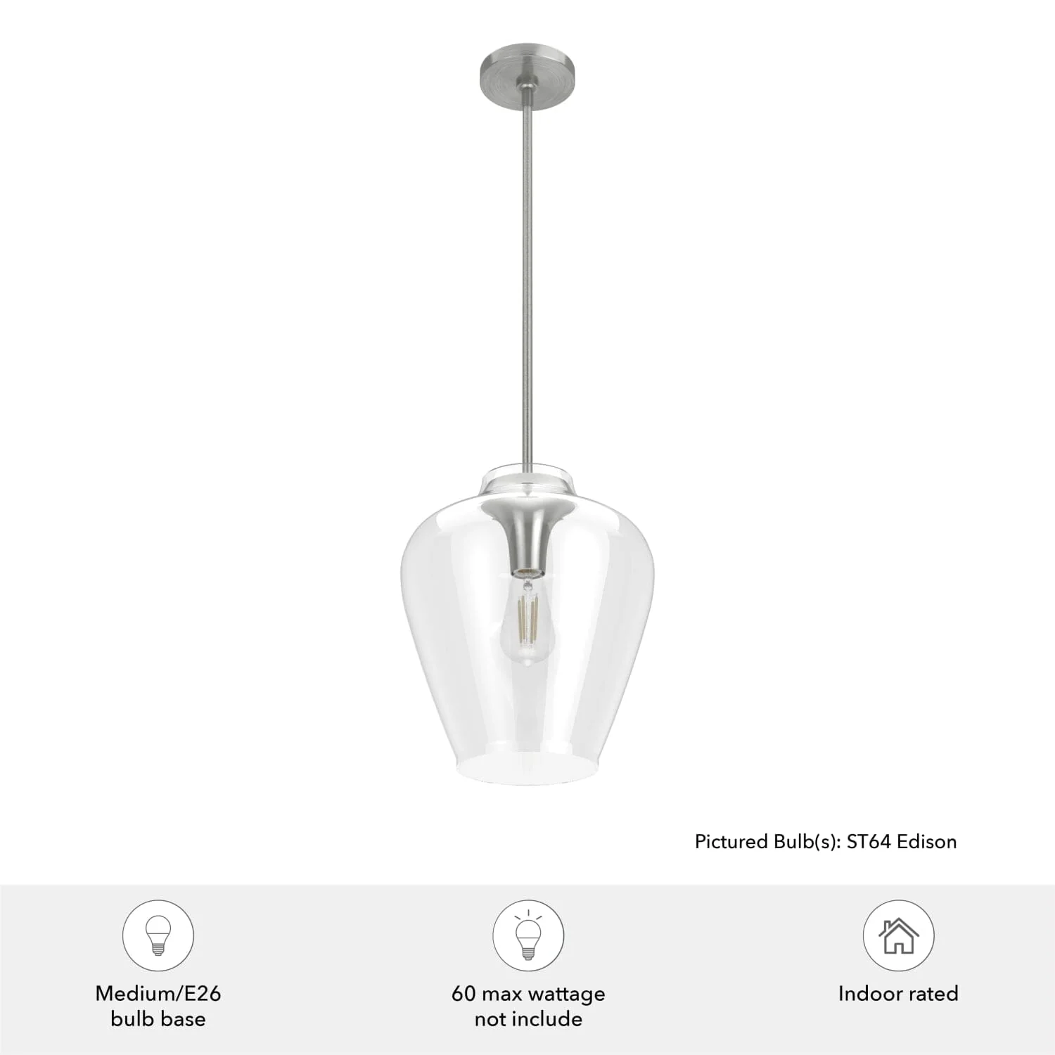 Vidria 1 Light 12 Inch Pendant 9 Vidria 1 Light 12 Inch Pendant