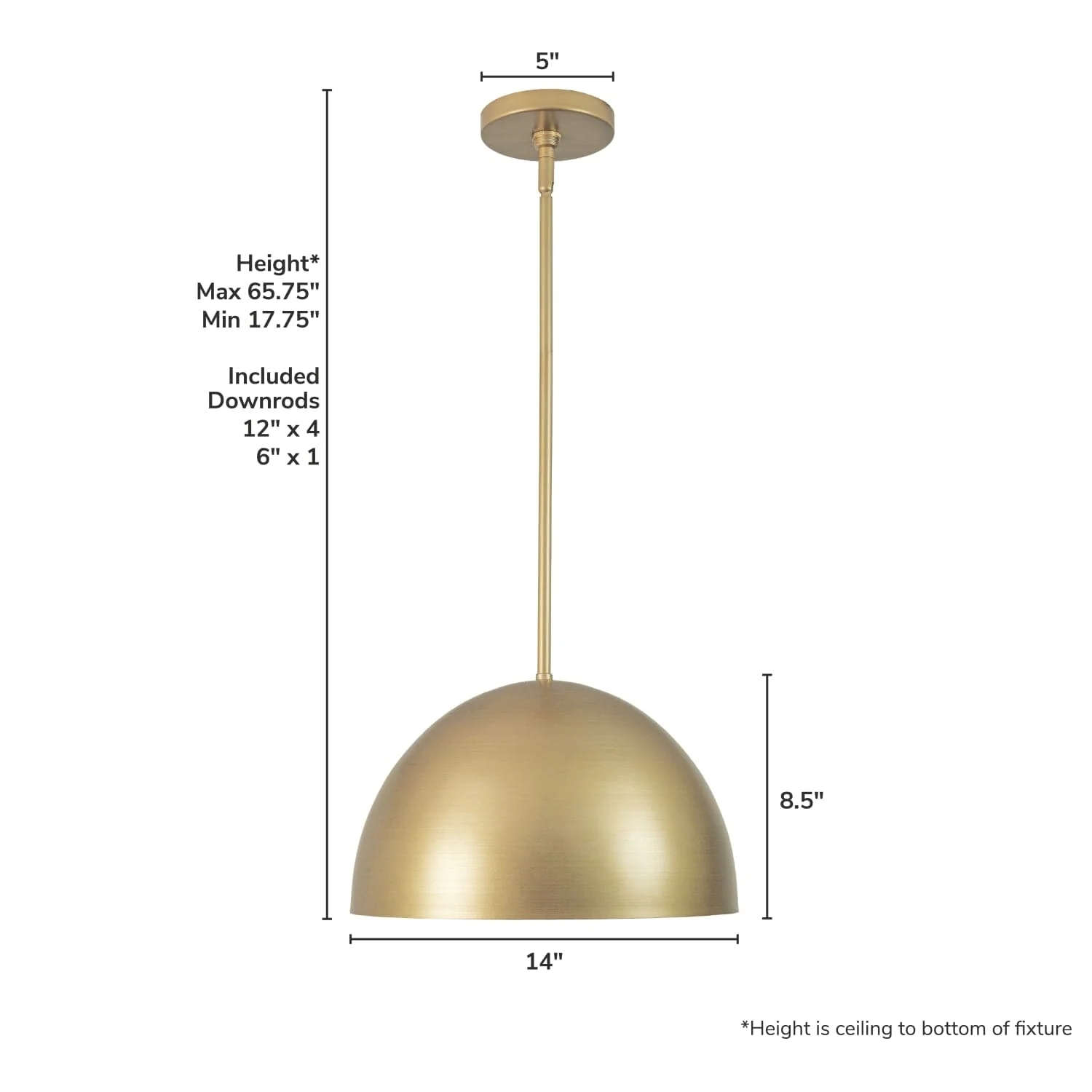 Erling 1 Light Medium 14 Inch Pendant 11 Erling 1 Light Medium 14 Inch Pendant