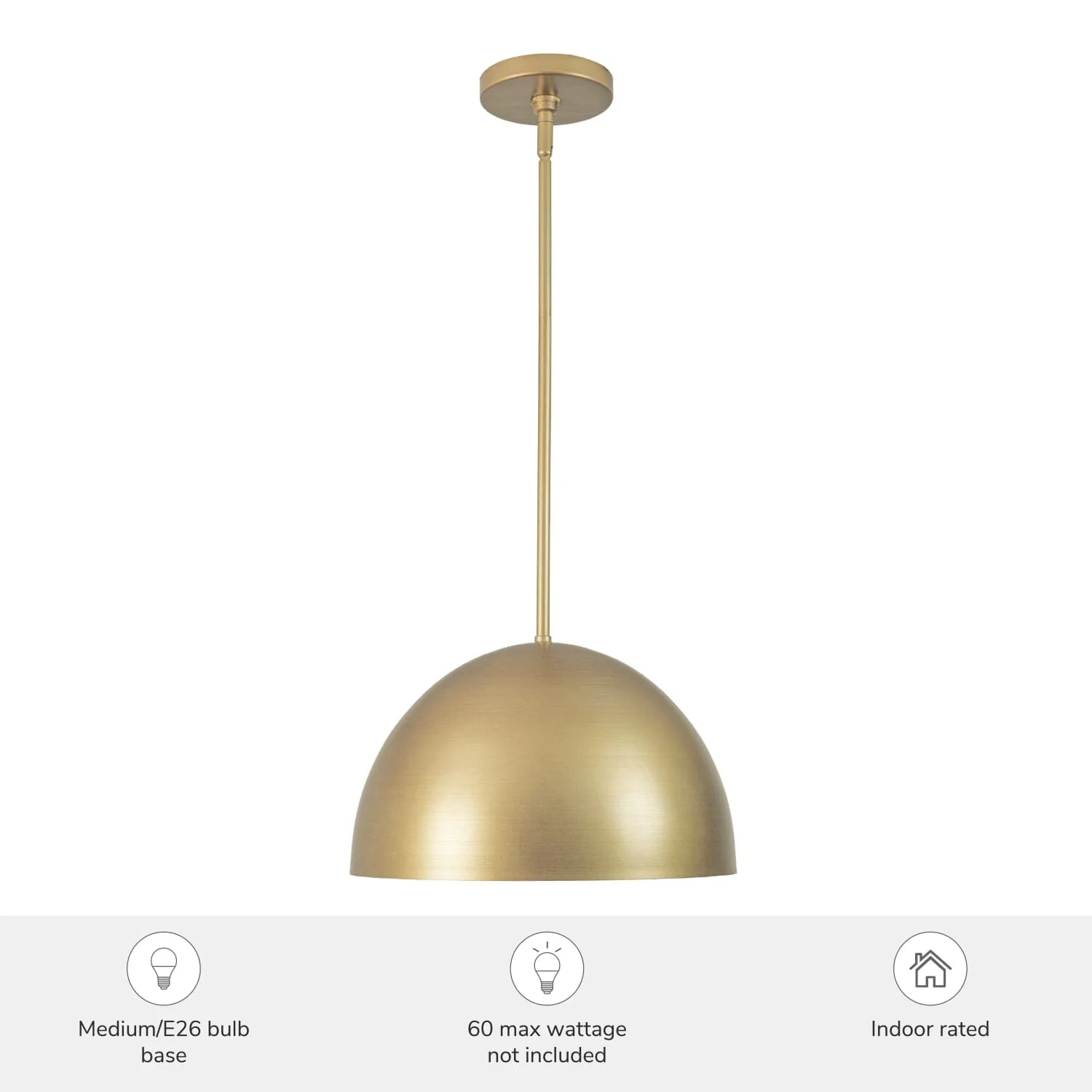 Erling 1 Light Medium 14 Inch Pendant 8 Erling 1 Light Medium 14 Inch Pendant