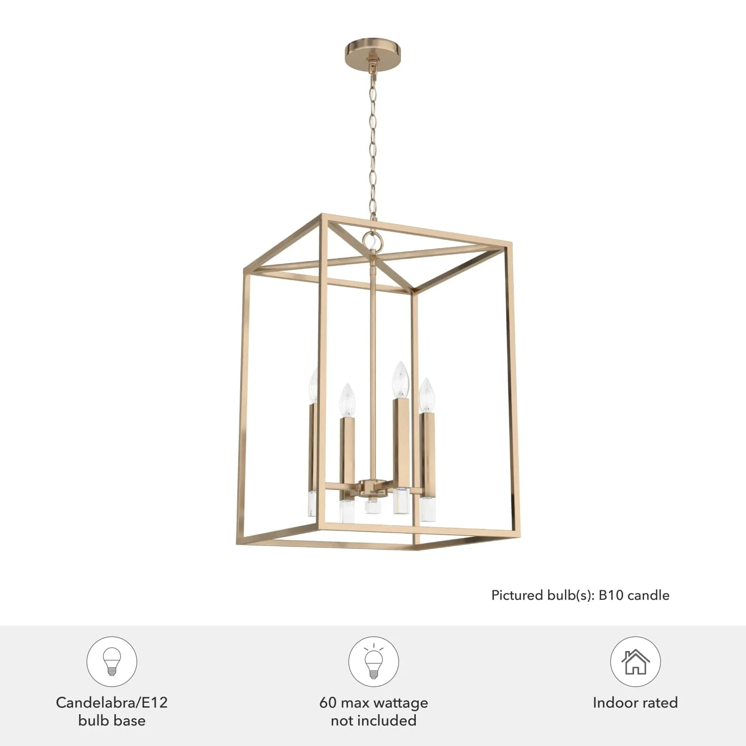 Sunjai 4 Light Pendant 17 inch 3 Sunjai 4 Light Pendant 17 inch
