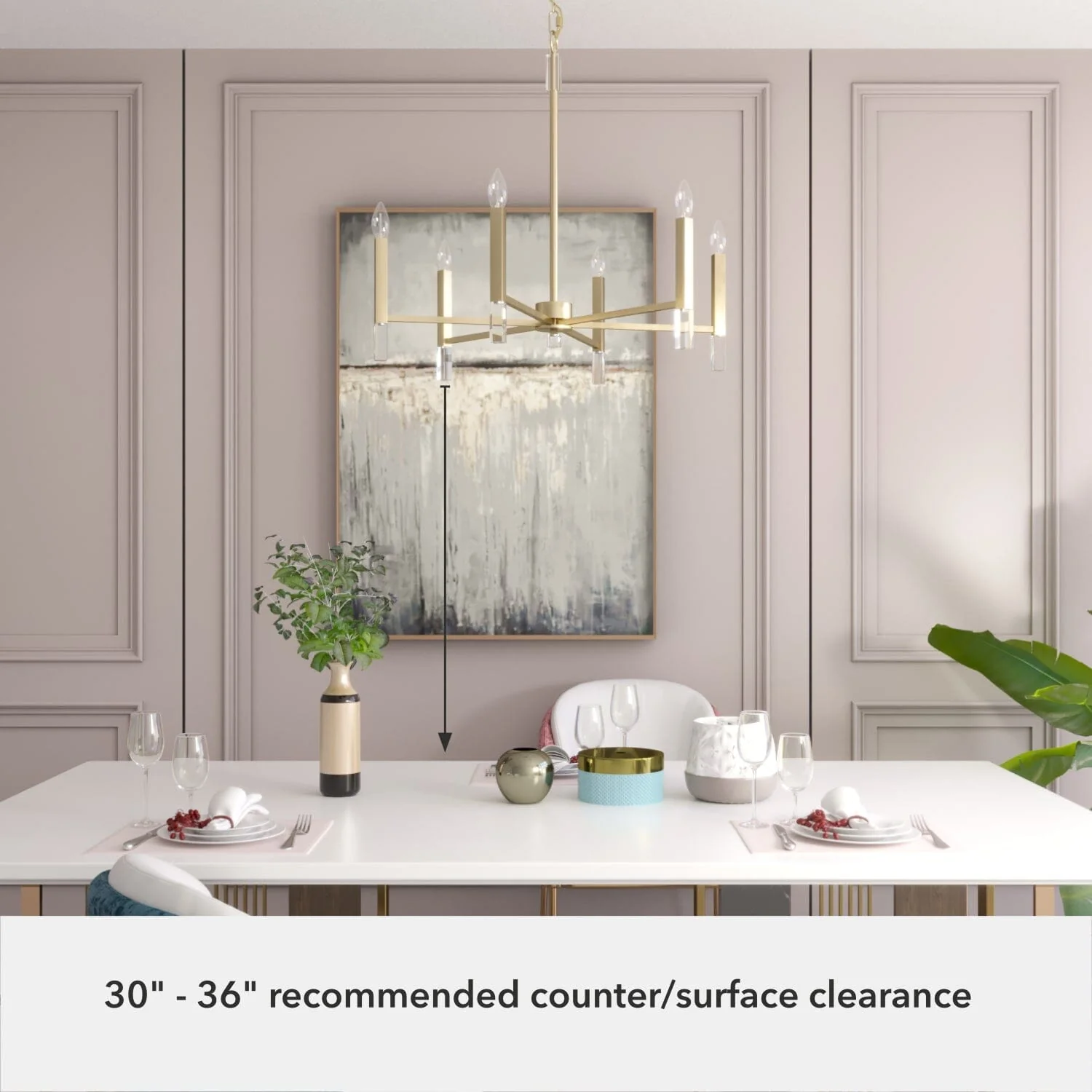 Sunjai 6 Light Chandelier 10 Sunjai 6 Light Chandelier