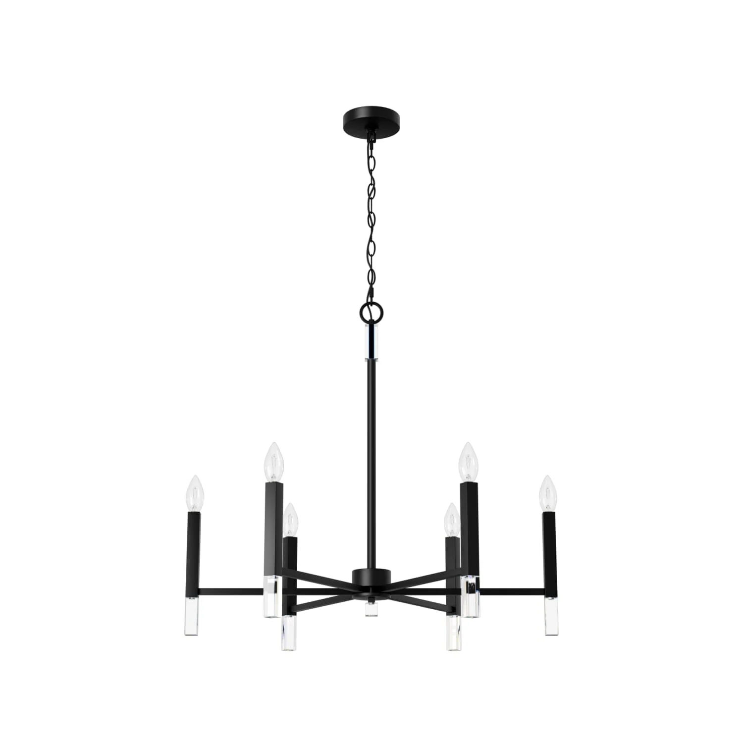 Sunjai 6 Light Chandelier 12 Sunjai 6 Light Chandelier
