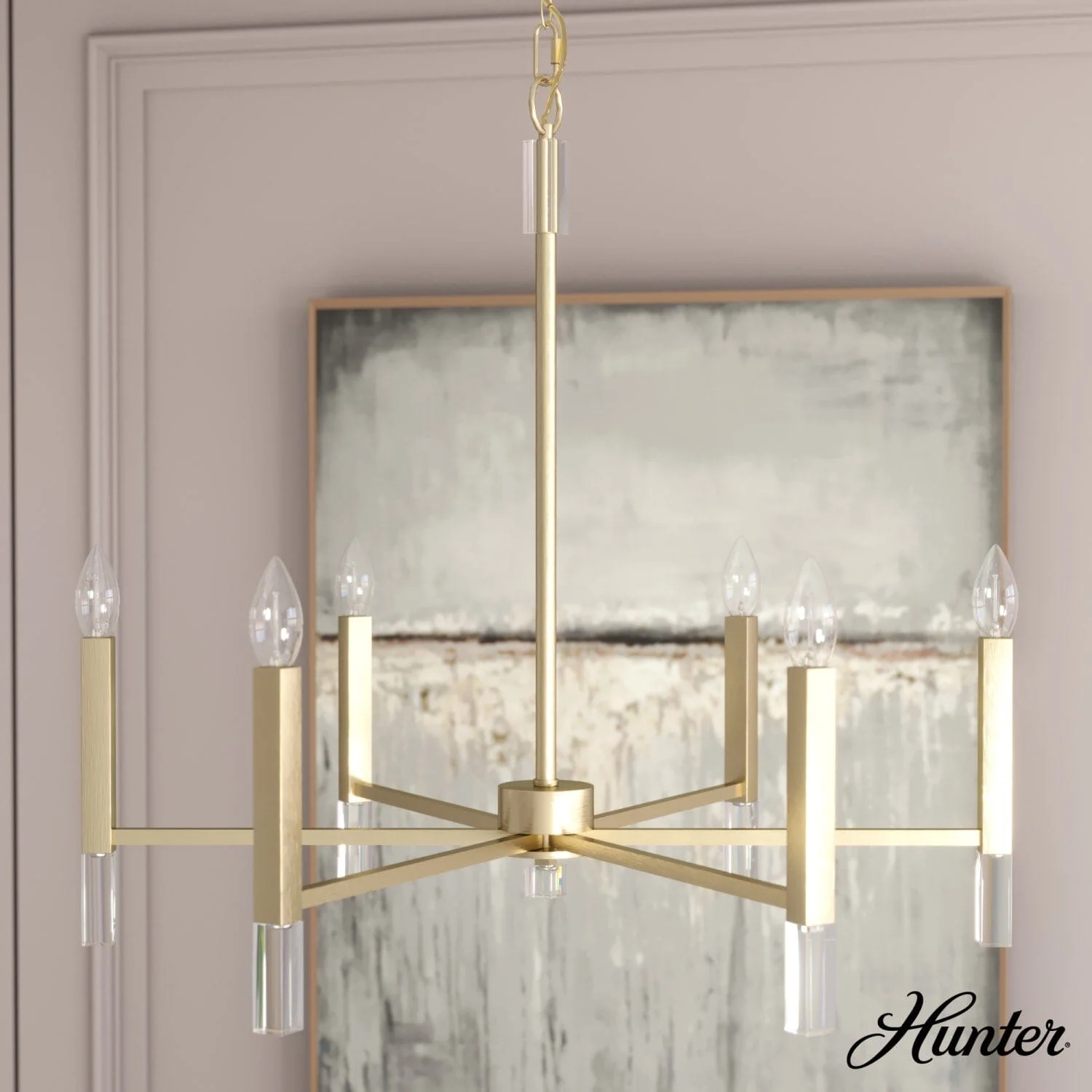 Sunjai 6 Light Chandelier 2 Sunjai 6 Light Chandelier