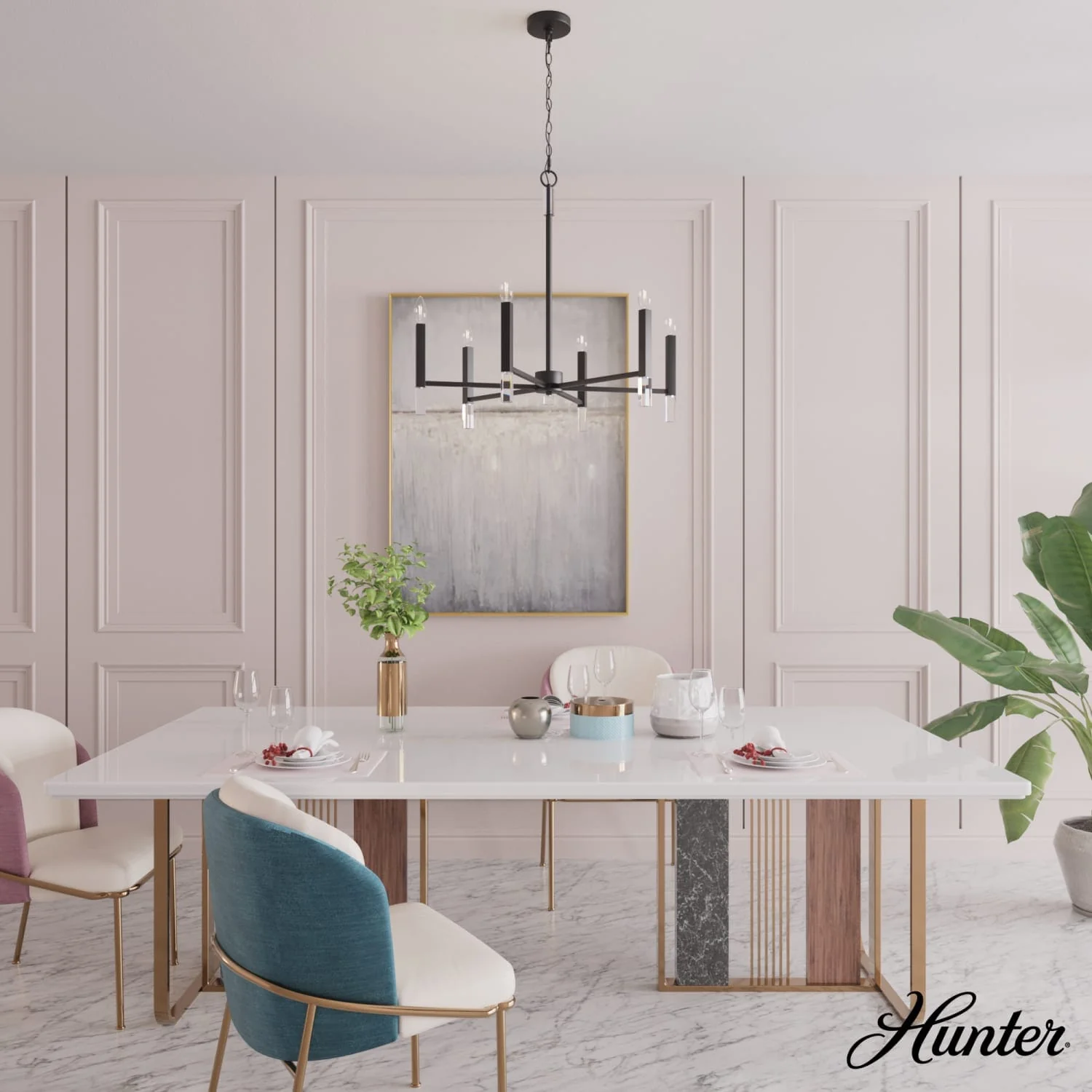 Sunjai 6 Light Chandelier 3 Sunjai 6 Light Chandelier