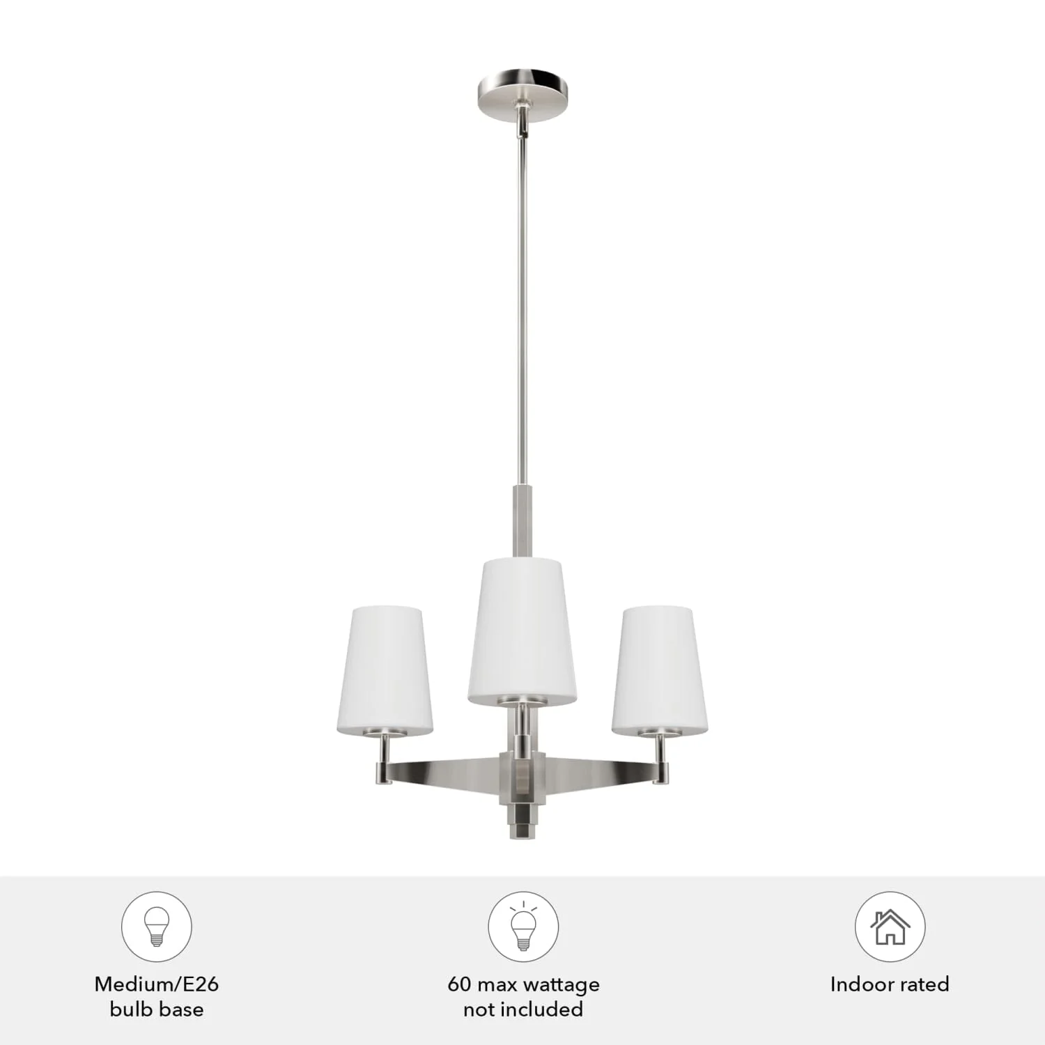 Nolita 3 Light Chandelier 6 Nolita 3 Light Chandelier
