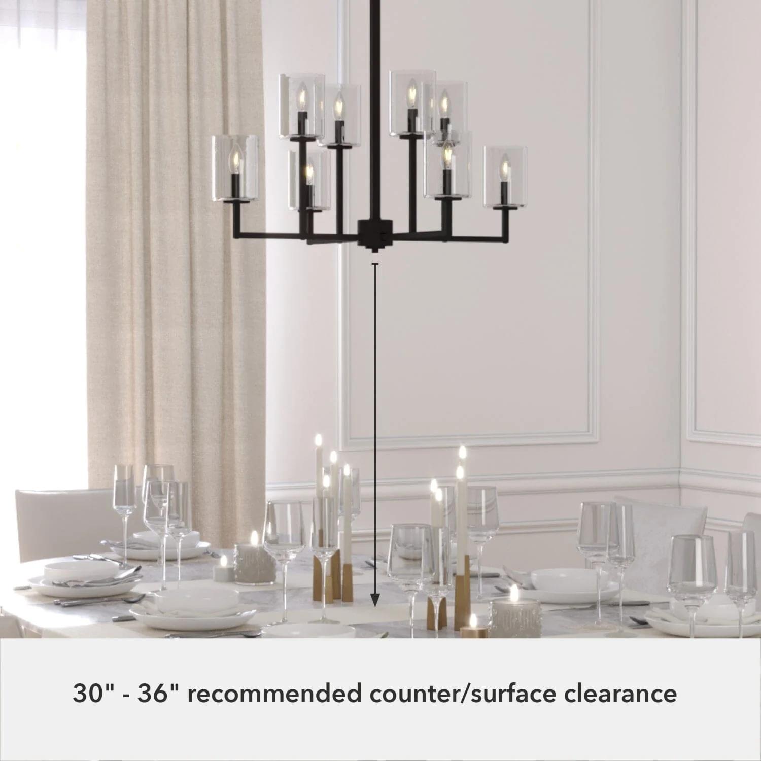 Kerrison 8 Light Chandelier 5 Kerrison 8 Light Chandelier