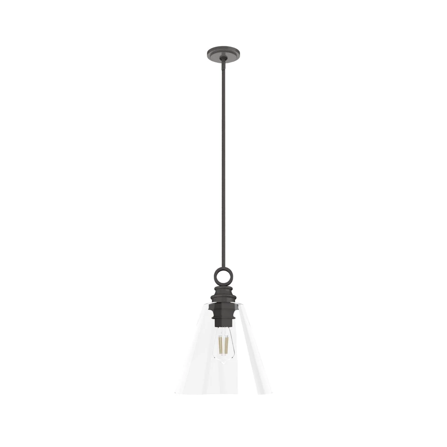 Klein 1 Light Glass Pendant 14 inch 12 Klein 1 Light Glass Pendant 14 inch