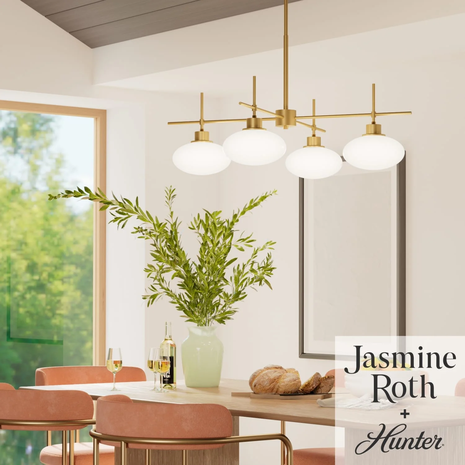 Getty Jasmine Roth 4 Light Large 34 Inch Chandelier 2 Getty Jasmine Roth 4 Light Large 34 Inch Chandelier