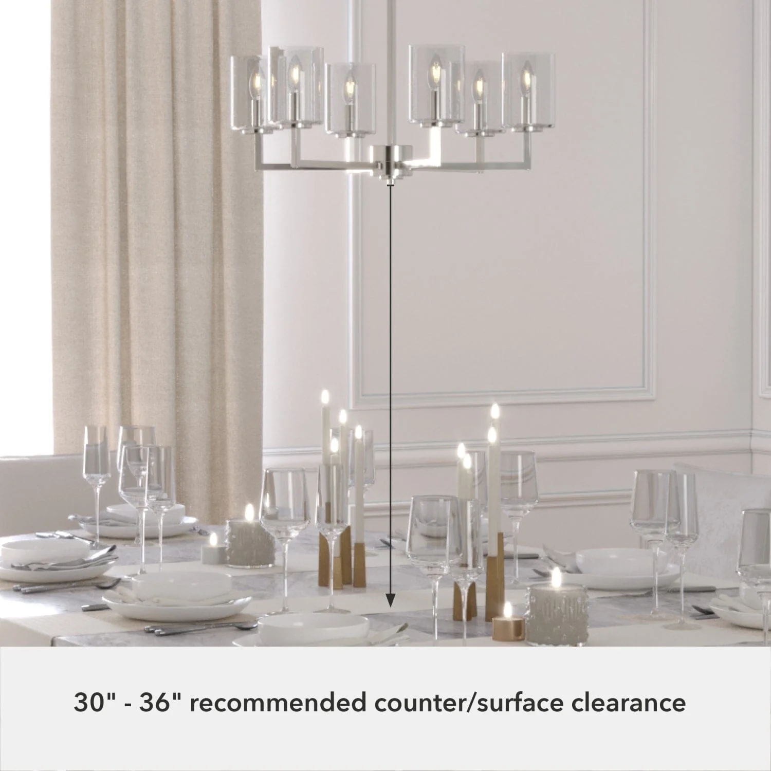 Kerrison 6 Light Chandelier 10 Kerrison 6 Light Chandelier