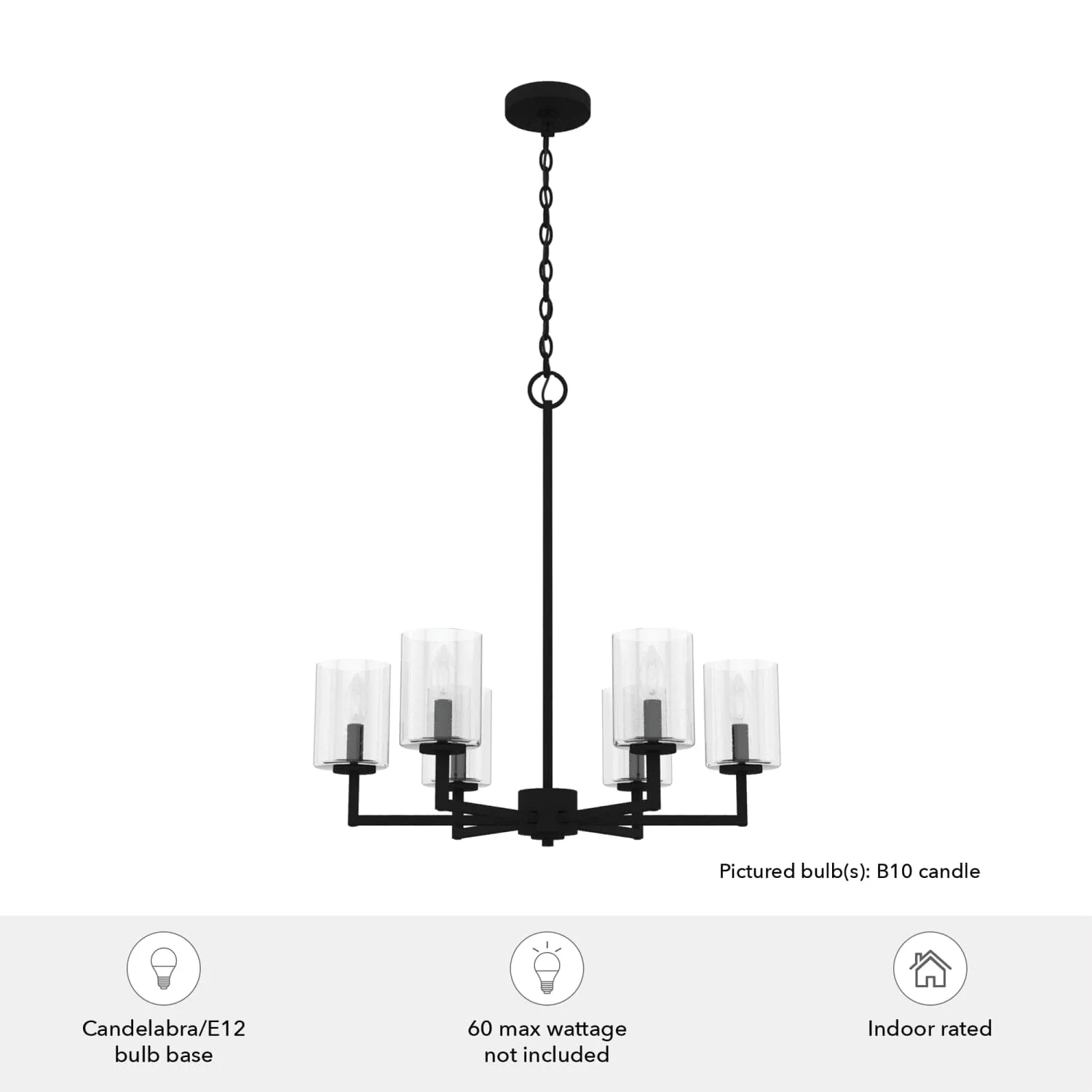 Kerrison 6 Light Chandelier 5 Kerrison 6 Light Chandelier