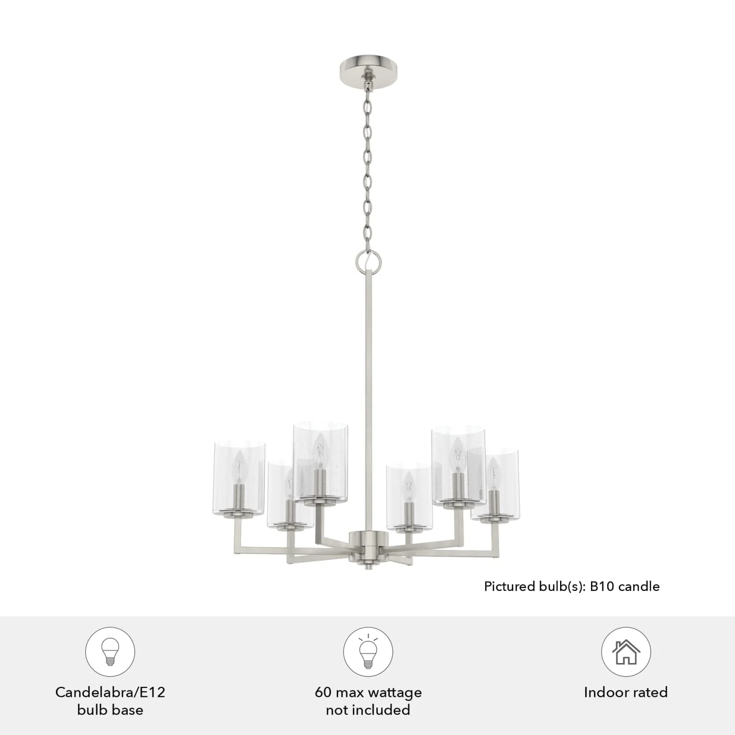 Kerrison 6 Light Chandelier 6 Kerrison 6 Light Chandelier