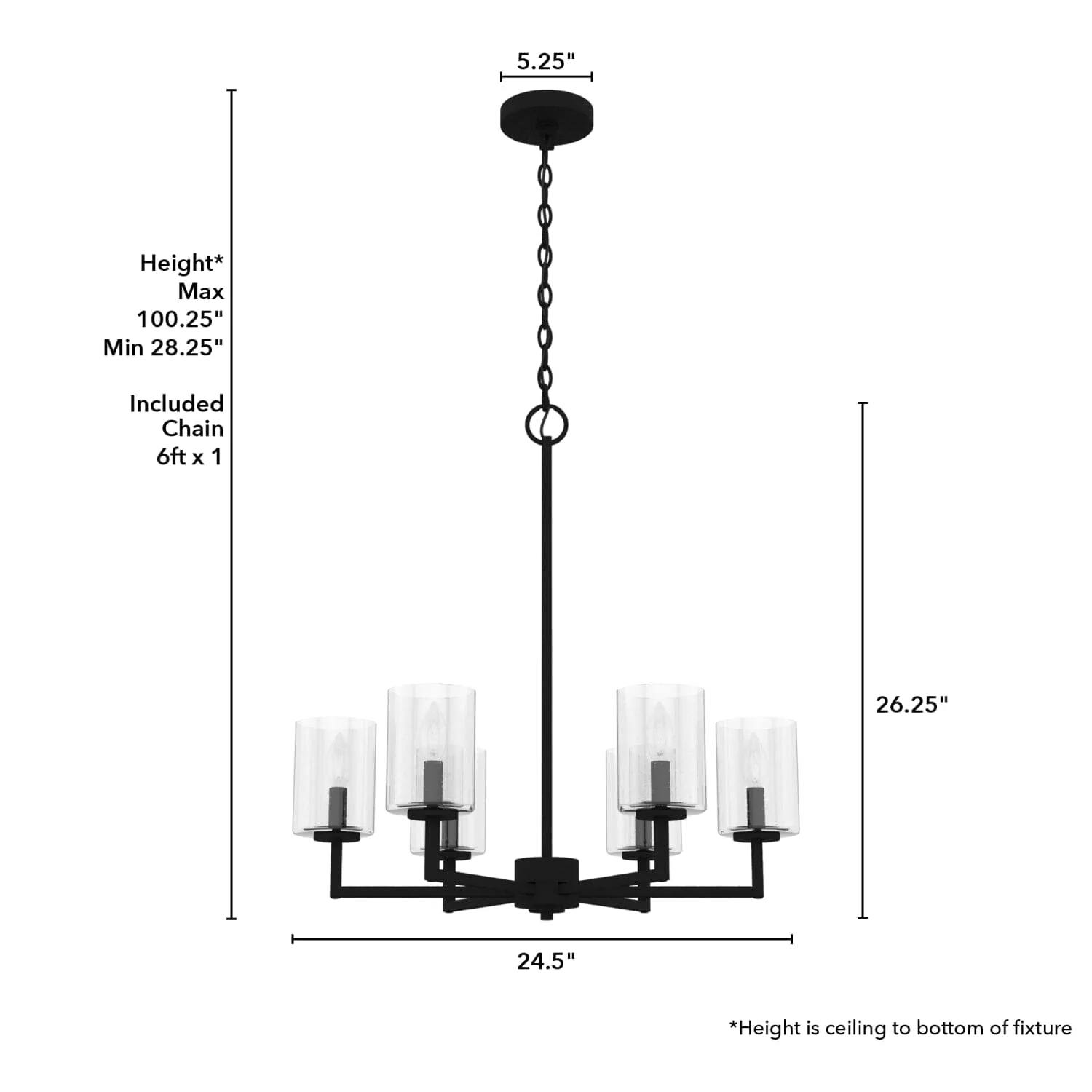 Kerrison 6 Light Chandelier 7 Kerrison 6 Light Chandelier
