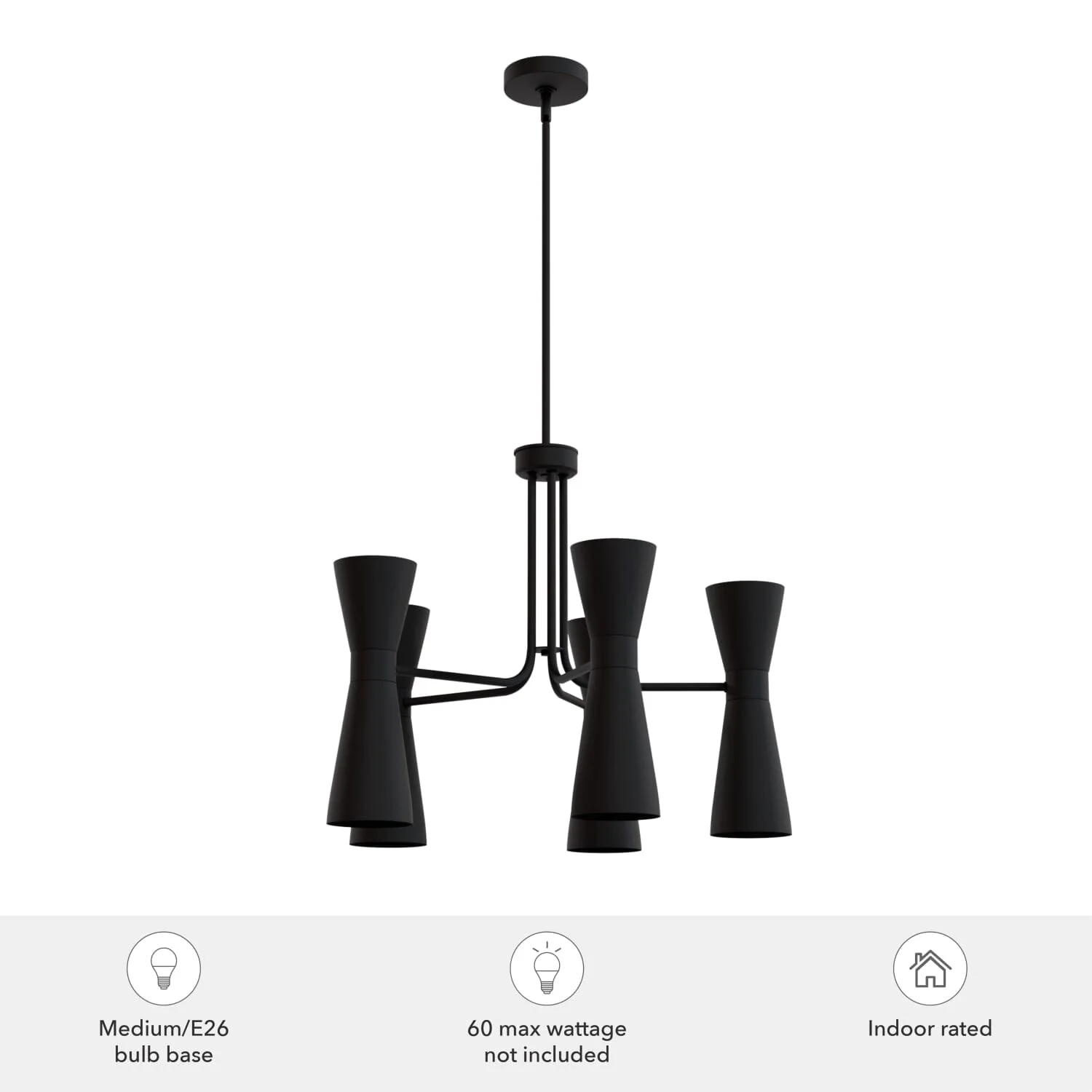 Zola Up and Down 10 Light 26 Inch Chandelier 3 Zola Up and Down 10 Light 26 Inch Chandelier