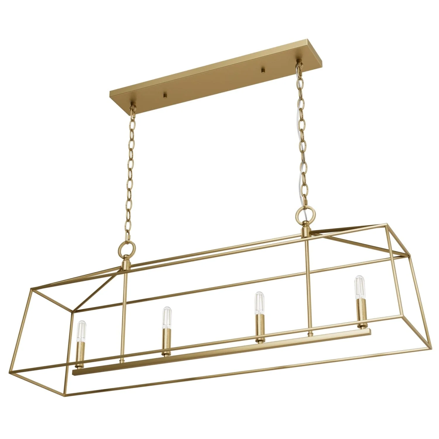 Fair Oaks 4 Light Linear Chandelier 14 Fair Oaks 4 Light Linear Chandelier