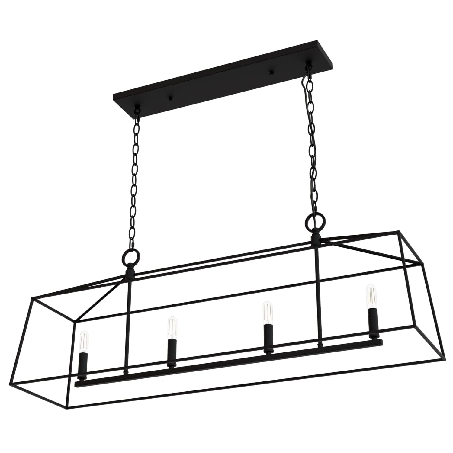 Fair Oaks 4 Light Linear Chandelier 15 Fair Oaks 4 Light Linear Chandelier