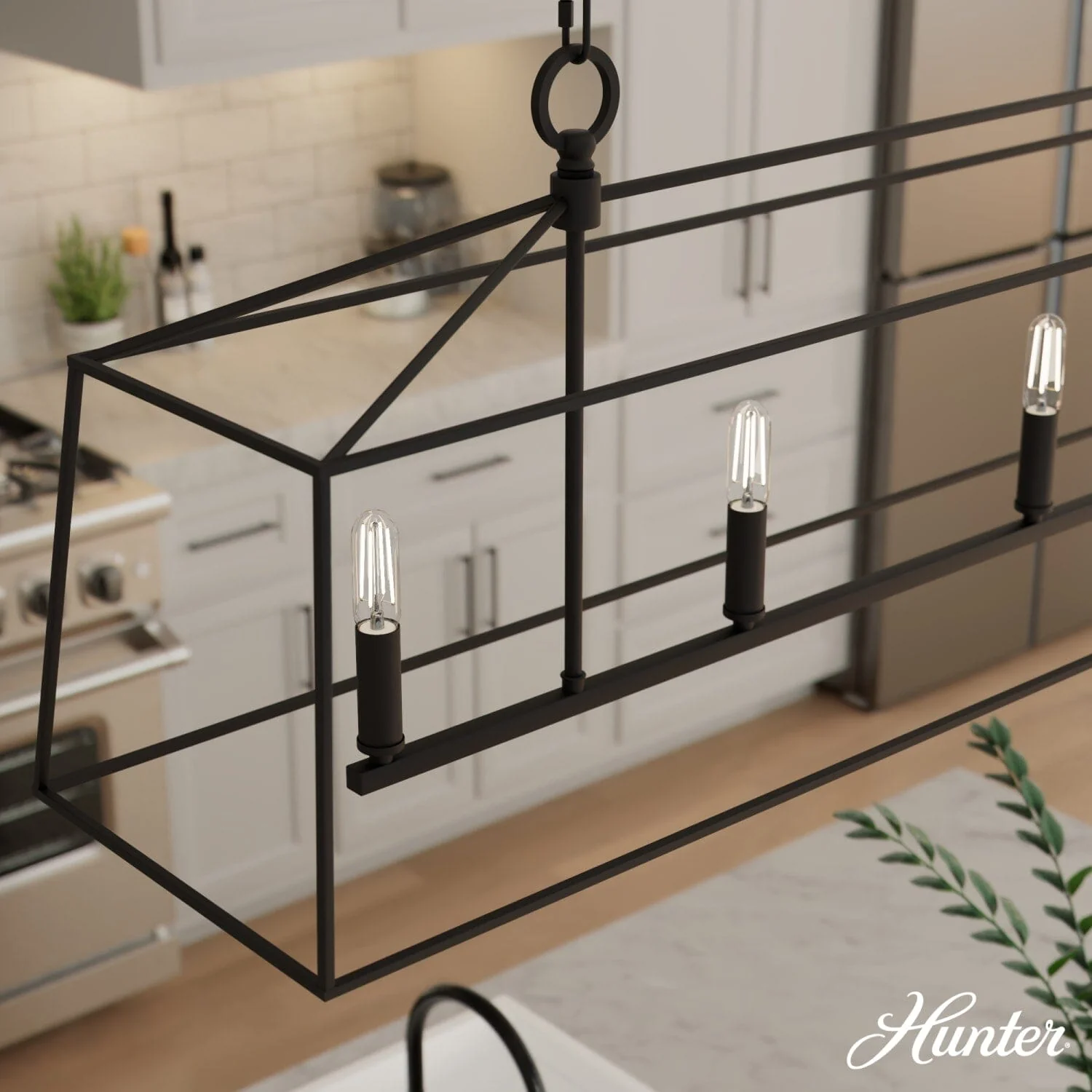 Fair Oaks 4 Light Linear Chandelier 2 Fair Oaks 4 Light Linear Chandelier