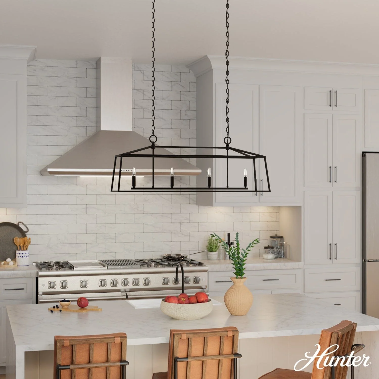 Fair Oaks 4 Light Linear Chandelier 4 Fair Oaks 4 Light Linear Chandelier