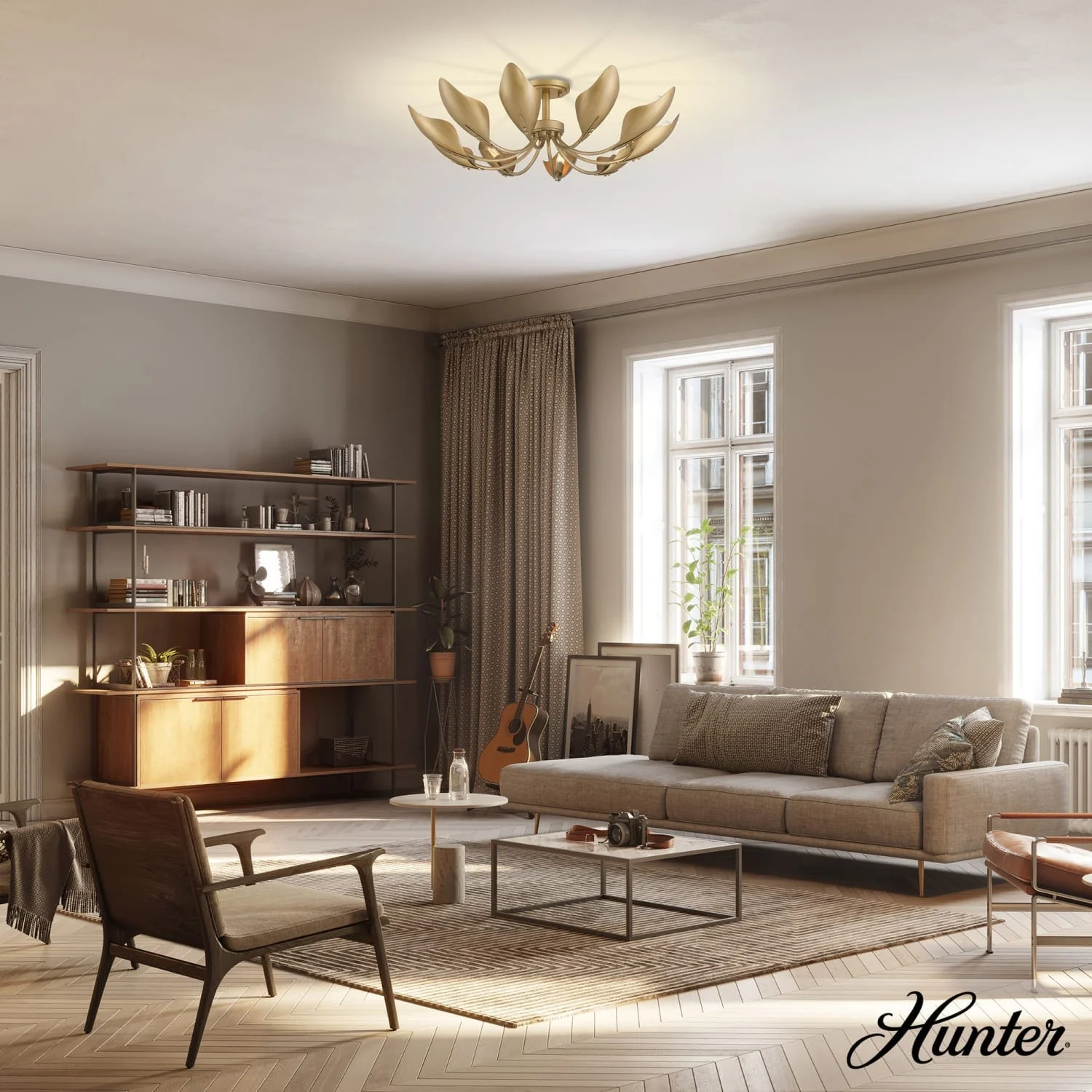 Juneway 10 Light Large 28 Inch Flush Chandelier 4 Juneway 10 Light Large 28 Inch Flush Chandelier