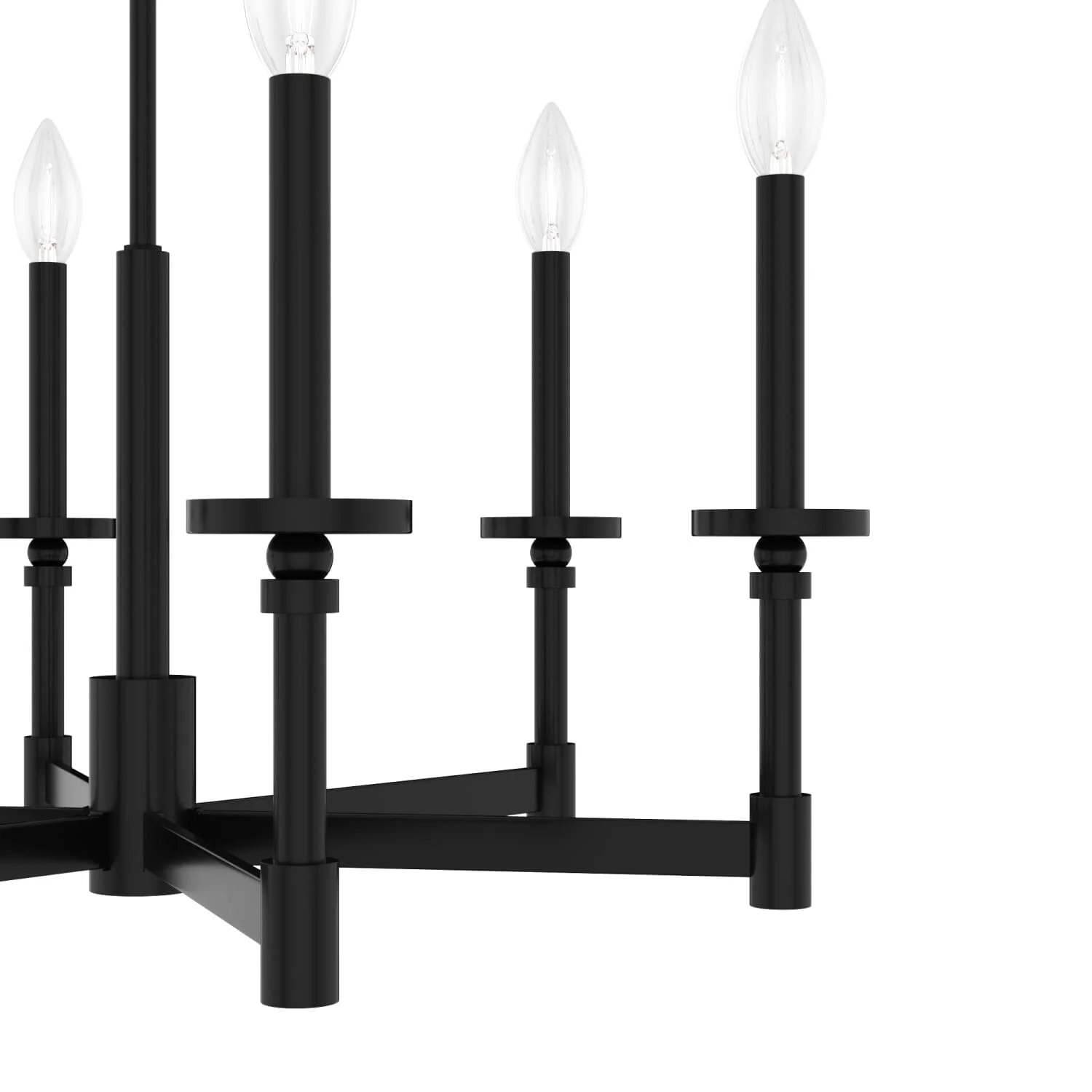 Briargrove Single Tier Chandelier 8 Briargrove Single Tier Chandelier