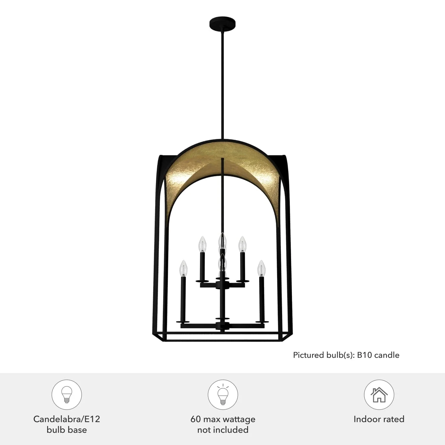 Dukestown 8 Light Pendant 22 inch 3 Dukestown 8 Light Pendant 22 inch