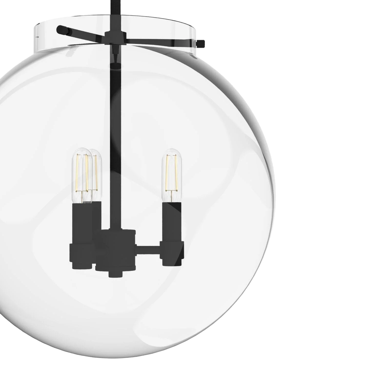 Sacha 3 Light Globe Pendant 8 Sacha 3 Light Globe Pendant