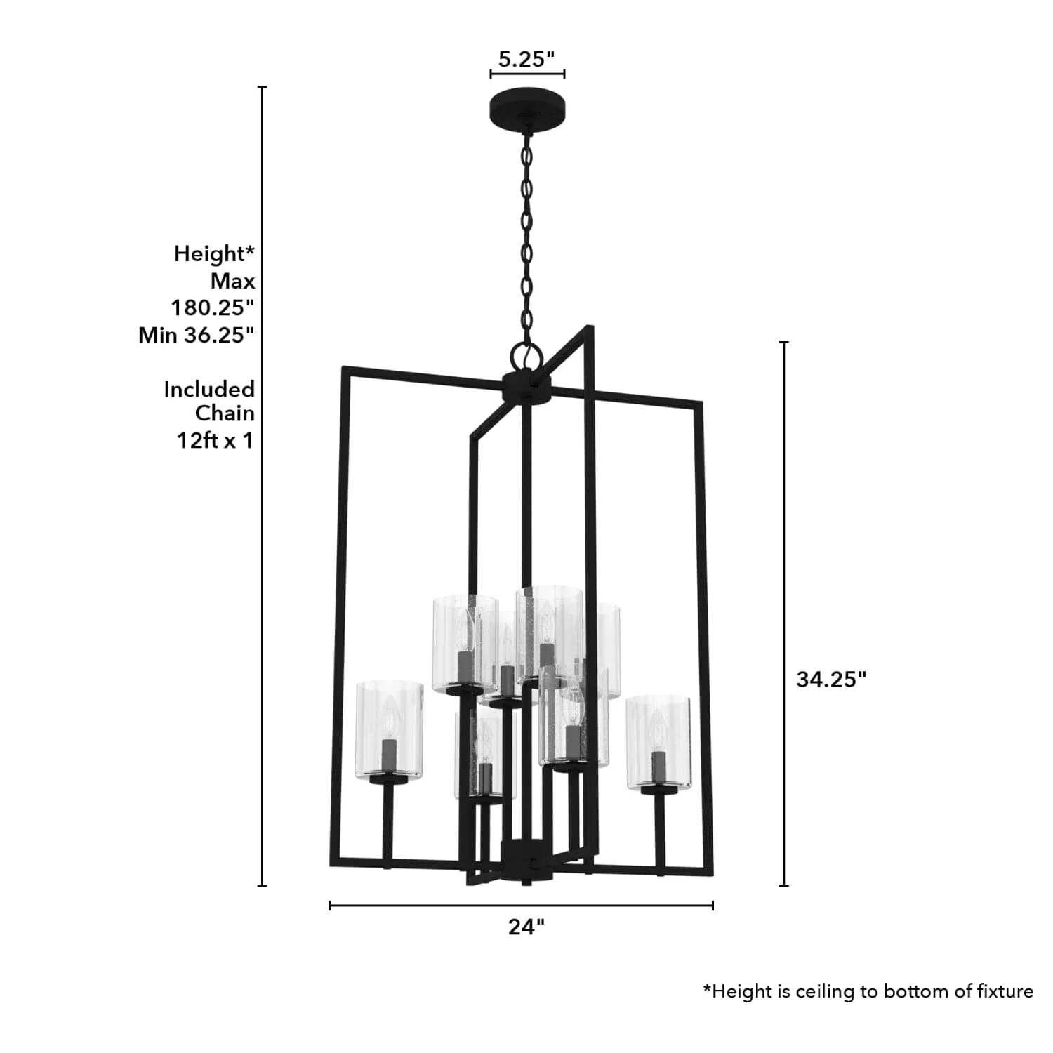 Kerrison 8 Light Large Foyer Pendant 4 Kerrison 8 Light Large Foyer Pendant