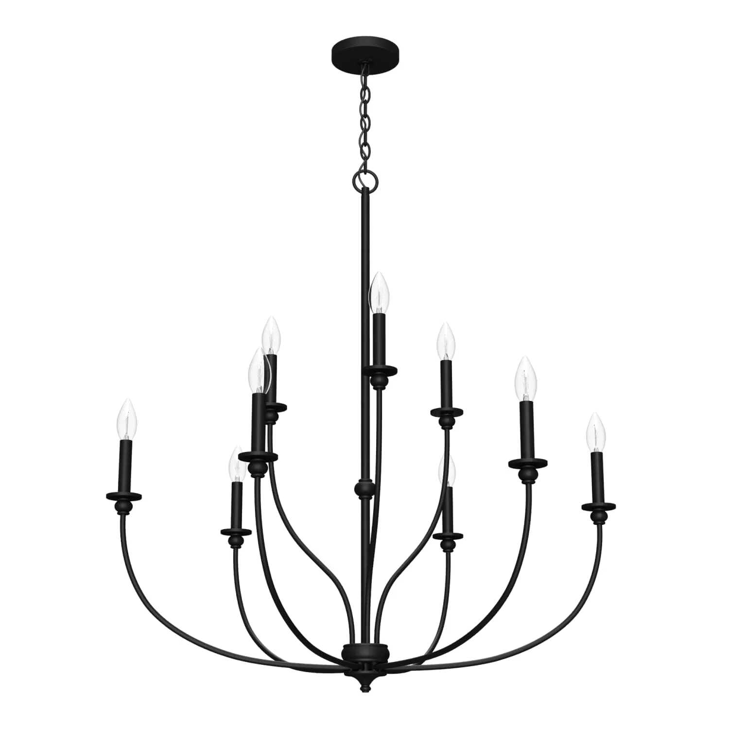 Southcrest 9 Light 2-Tier Chandelier 7 Southcrest 9 Light 2-Tier Chandelier
