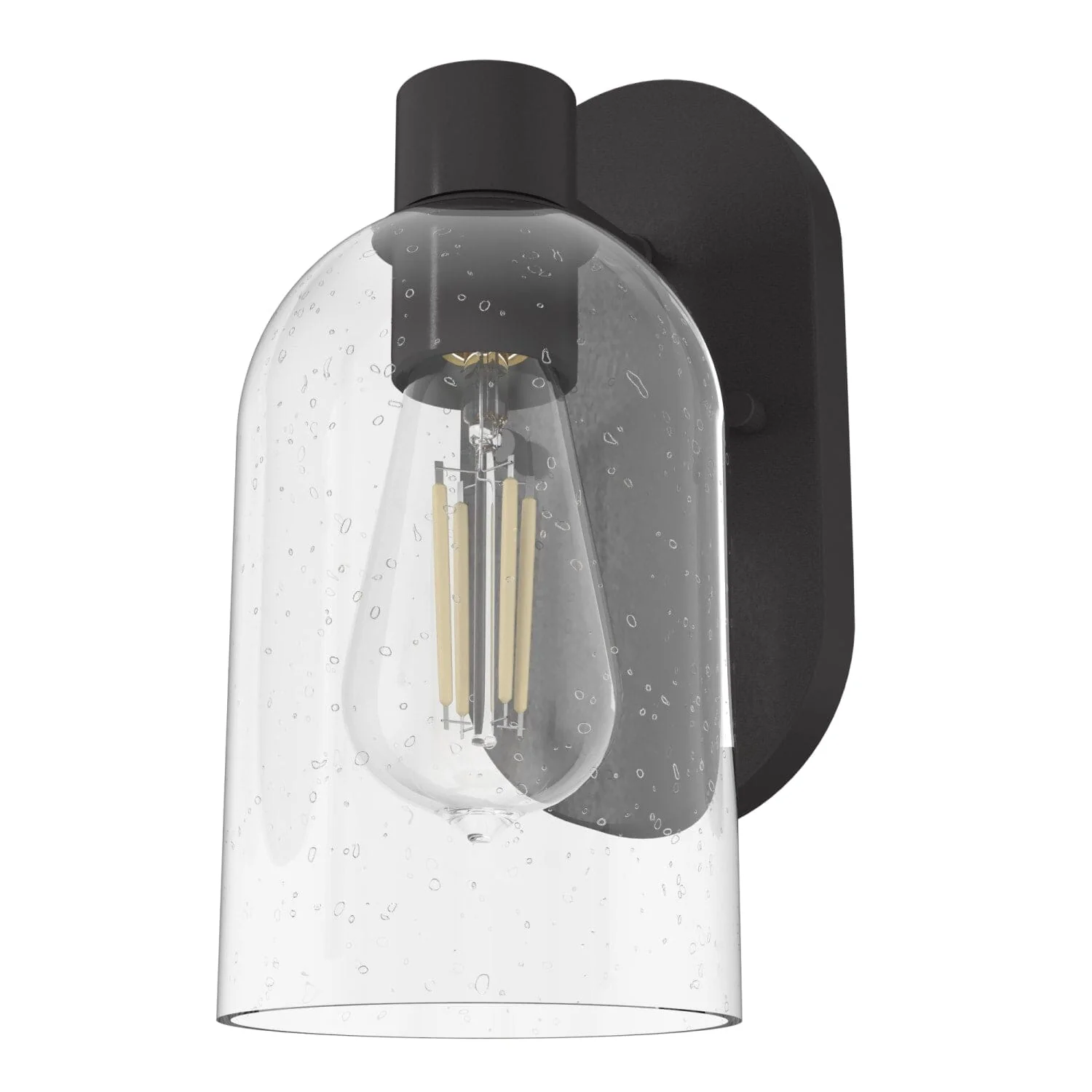 Lochemeade Clear Seeded Glass 1 Light Sconce 10 Lochemeade Clear Seeded Glass 1 Light Sconce