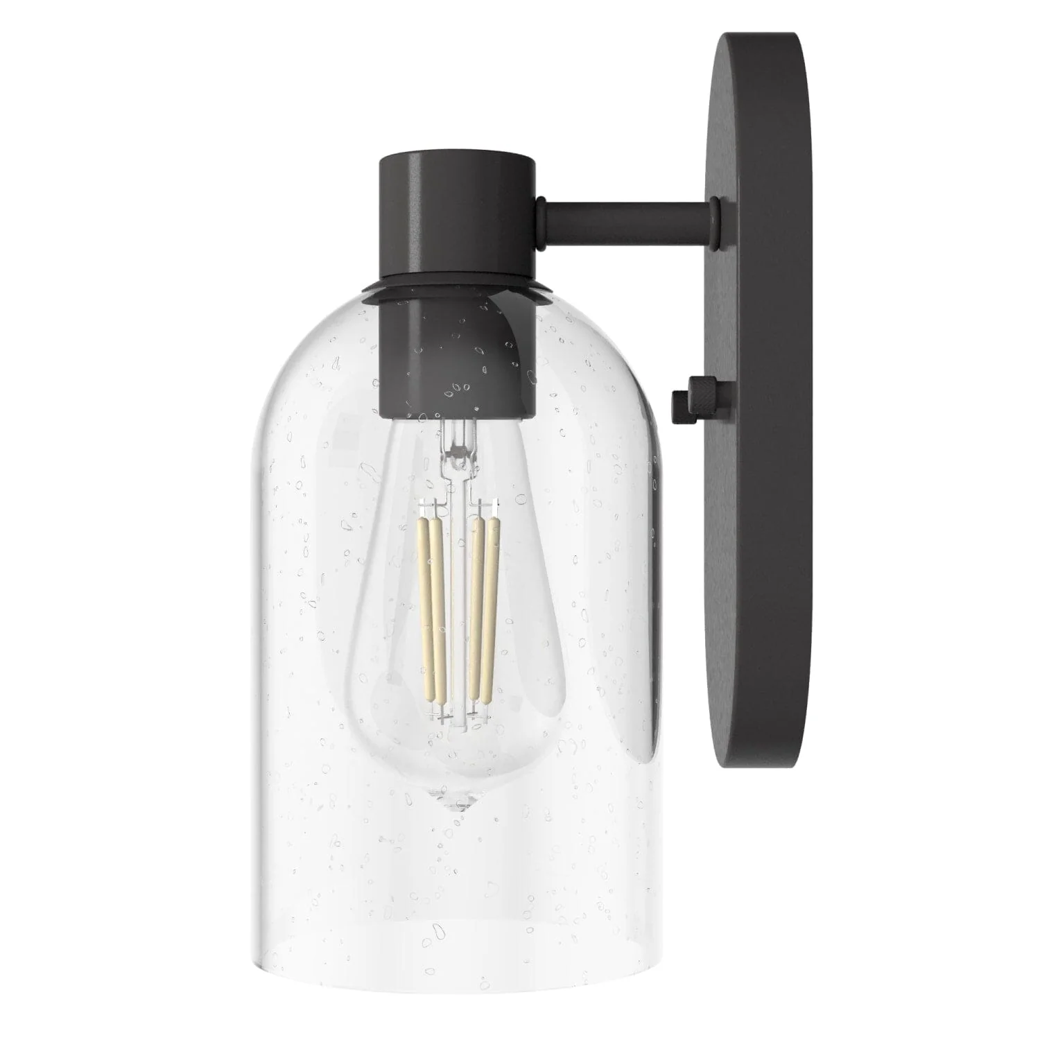 Lochemeade Clear Seeded Glass 1 Light Sconce 12 Lochemeade Clear Seeded Glass 1 Light Sconce