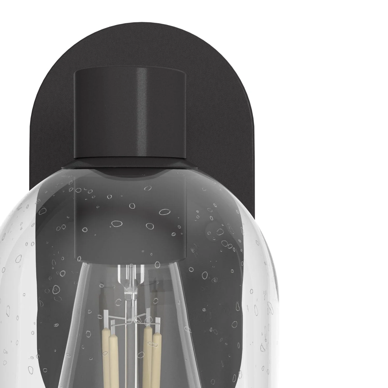 Lochemeade Clear Seeded Glass 1 Light Sconce 14 Lochemeade Clear Seeded Glass 1 Light Sconce