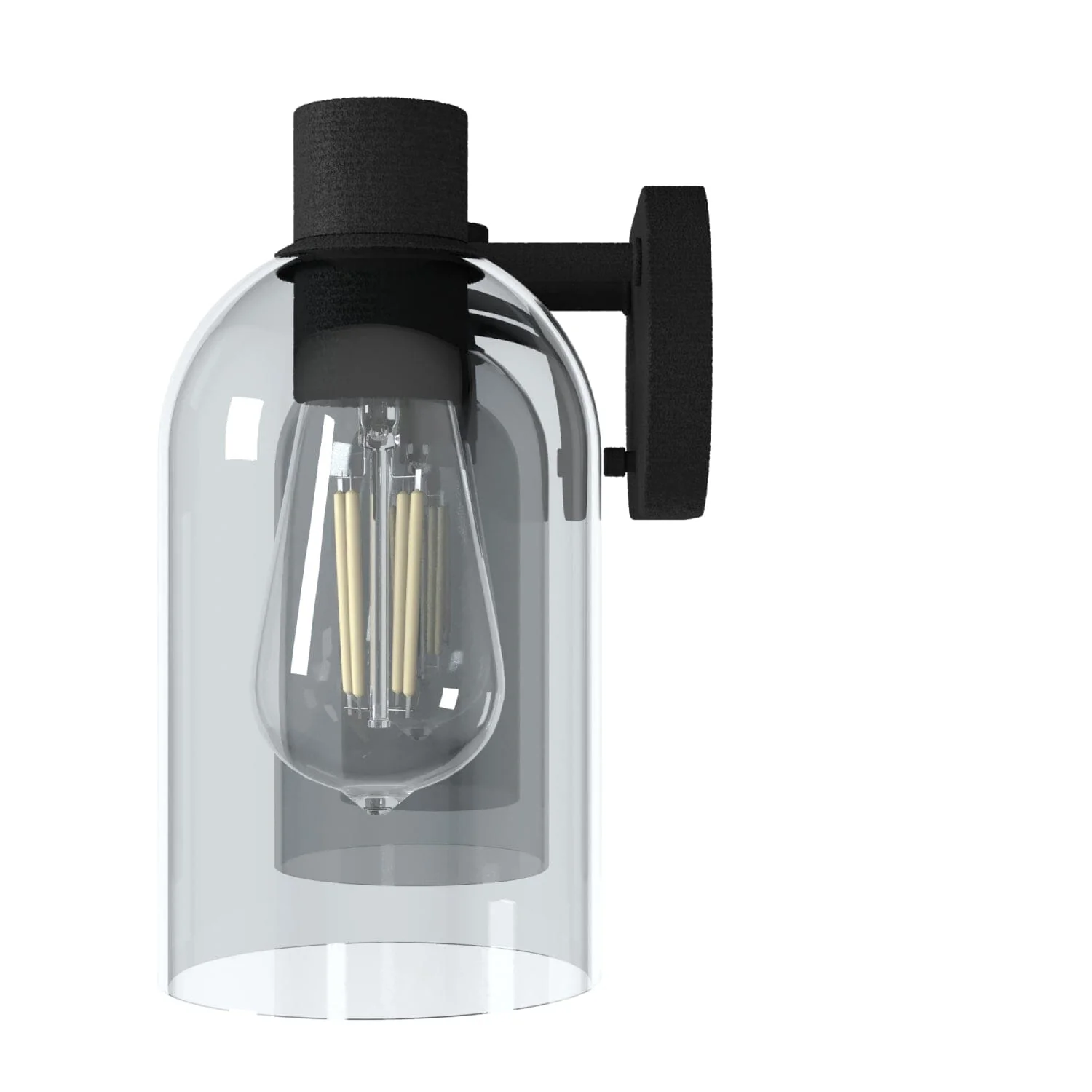 Lochemeade Smoked Glass 3 Light Vanity 8 Lochemeade Smoked Glass 3 Light Vanity
