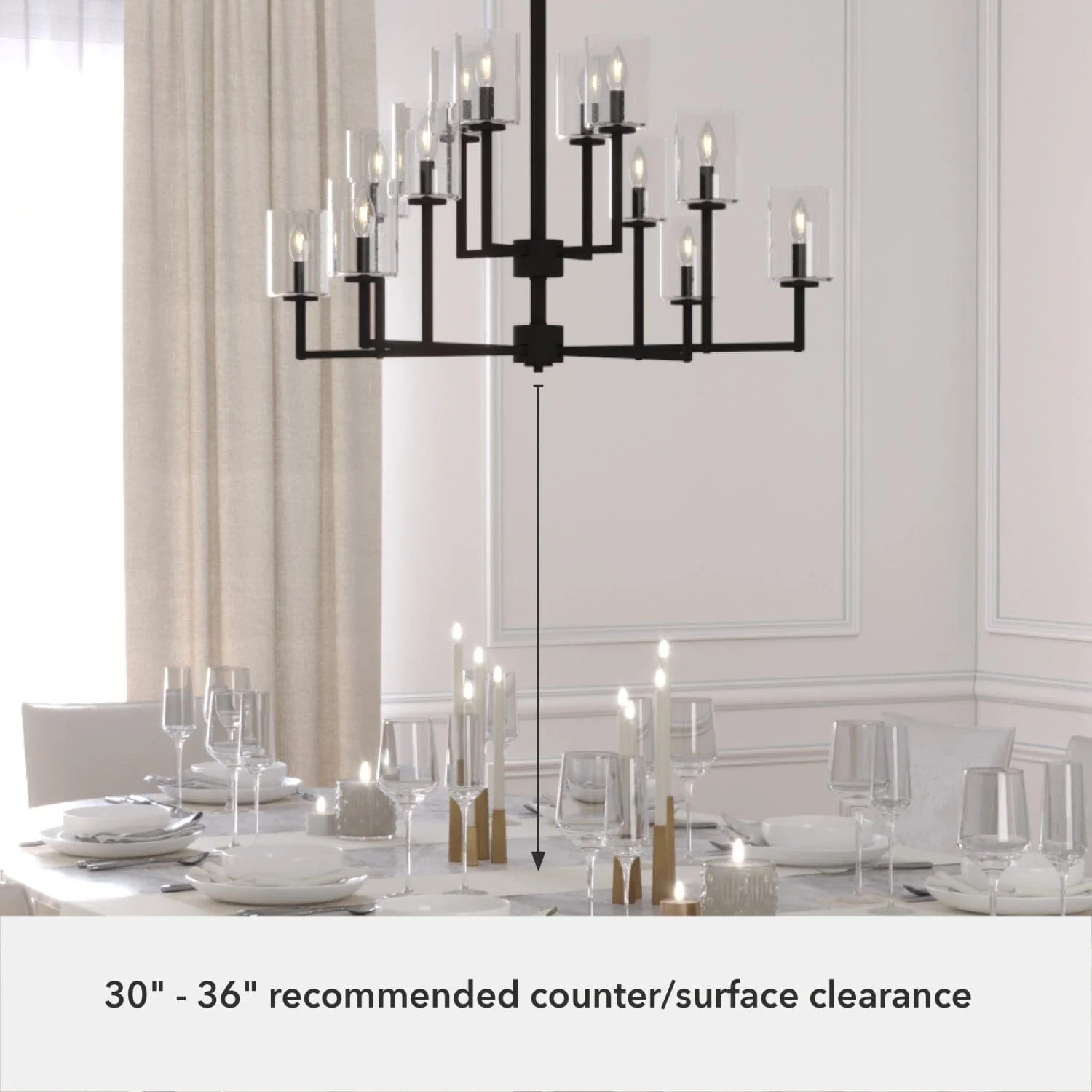 Kerrison 12 Light Chandelier 5 Kerrison 12 Light Chandelier