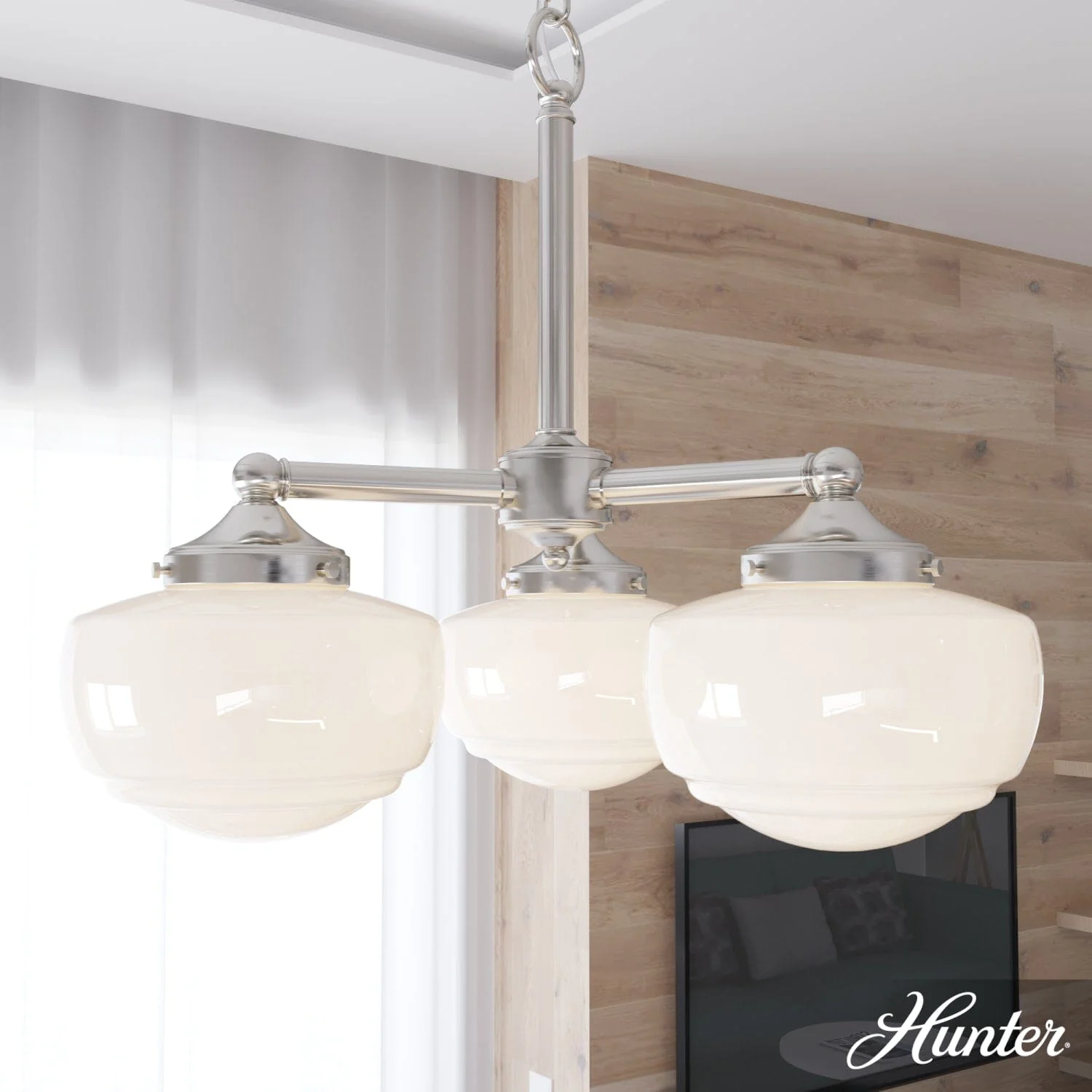 Saddle Creek 3 Light Convertible Chandelier 1 Saddle Creek 3 Light Convertible Chandelier