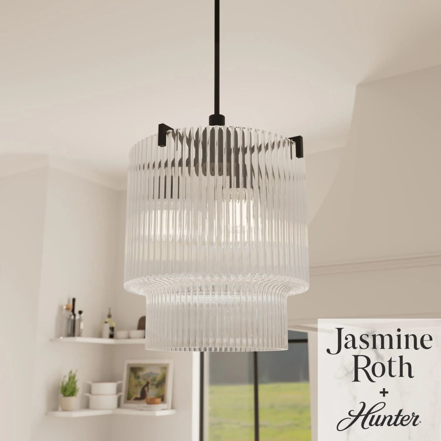 Ontario Jasmine Roth 3 Light Large 17 Inch Pendant 4 Ontario Jasmine Roth 3 Light Large 17 Inch Pendant