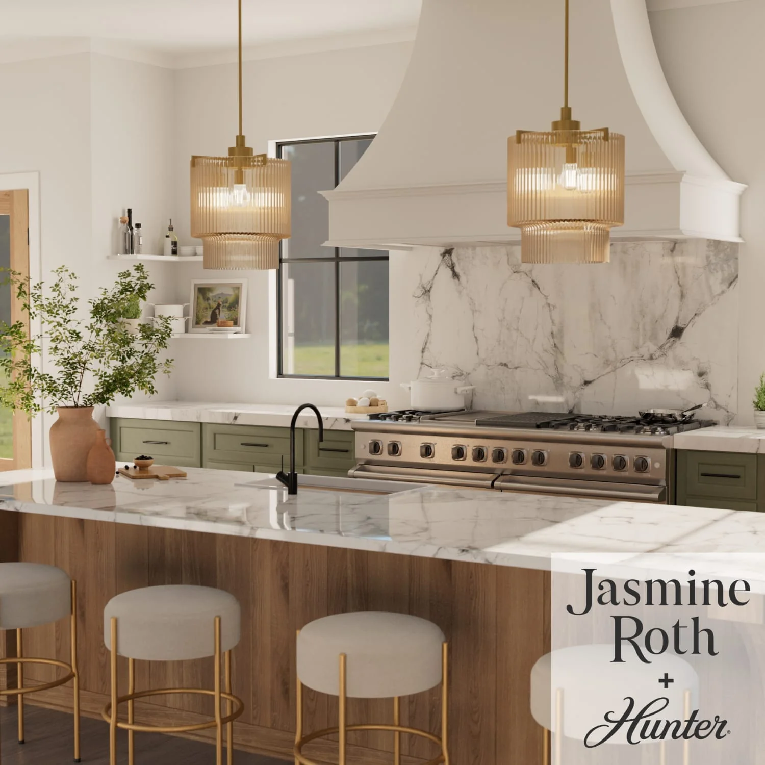 Ontario Jasmine Roth 3 Light Large 17 Inch Pendant 5 Ontario Jasmine Roth 3 Light Large 17 Inch Pendant