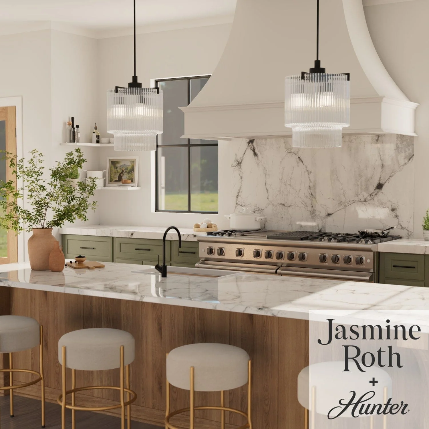 Ontario Jasmine Roth 3 Light Large 17 Inch Pendant 6 Ontario Jasmine Roth 3 Light Large 17 Inch Pendant