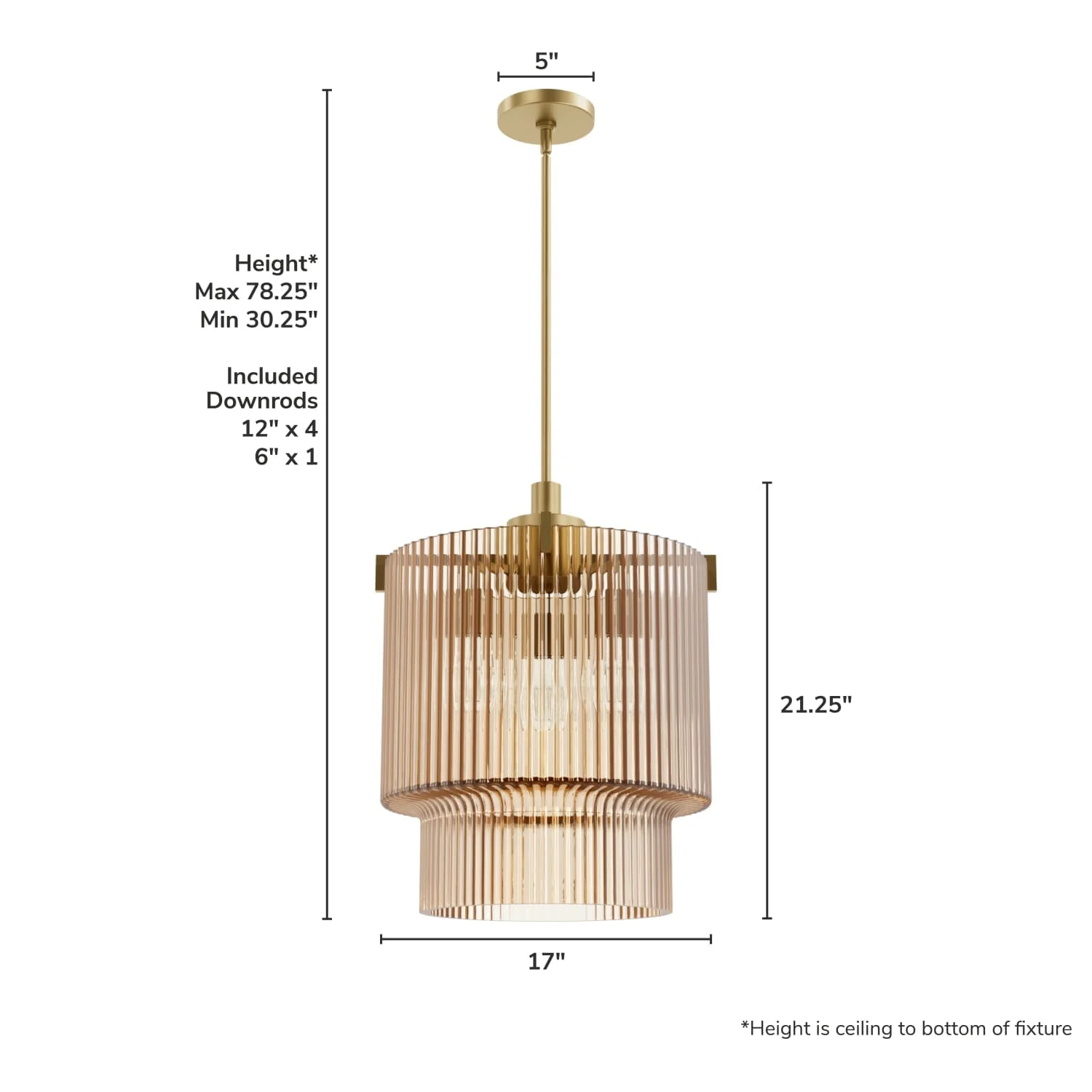 Ontario Jasmine Roth 3 Light Large 17 Inch Pendant 9 Ontario Jasmine Roth 3 Light Large 17 Inch Pendant