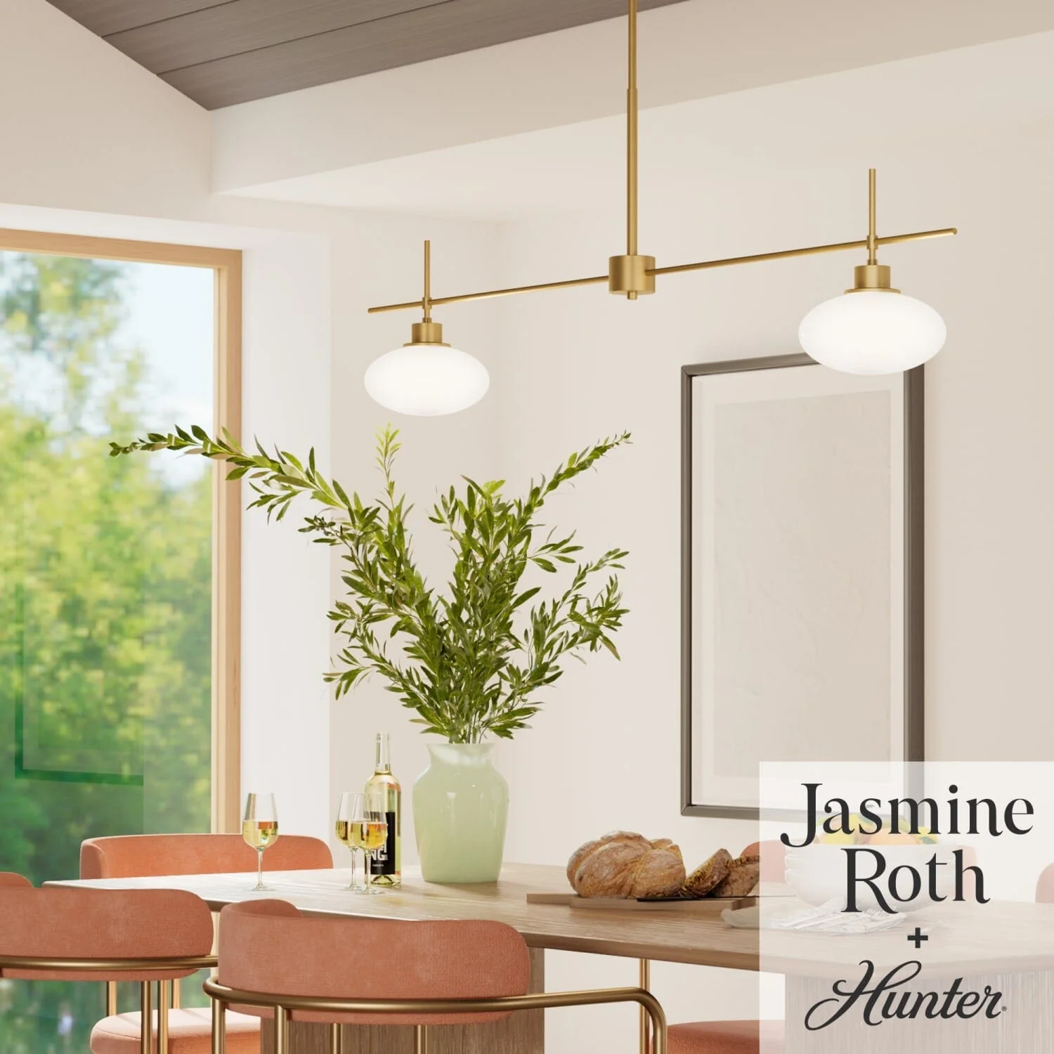Getty Jasmine Roth 2 Light Large 52 Inch Linear 4 Getty Jasmine Roth 2 Light Large 52 Inch Linear